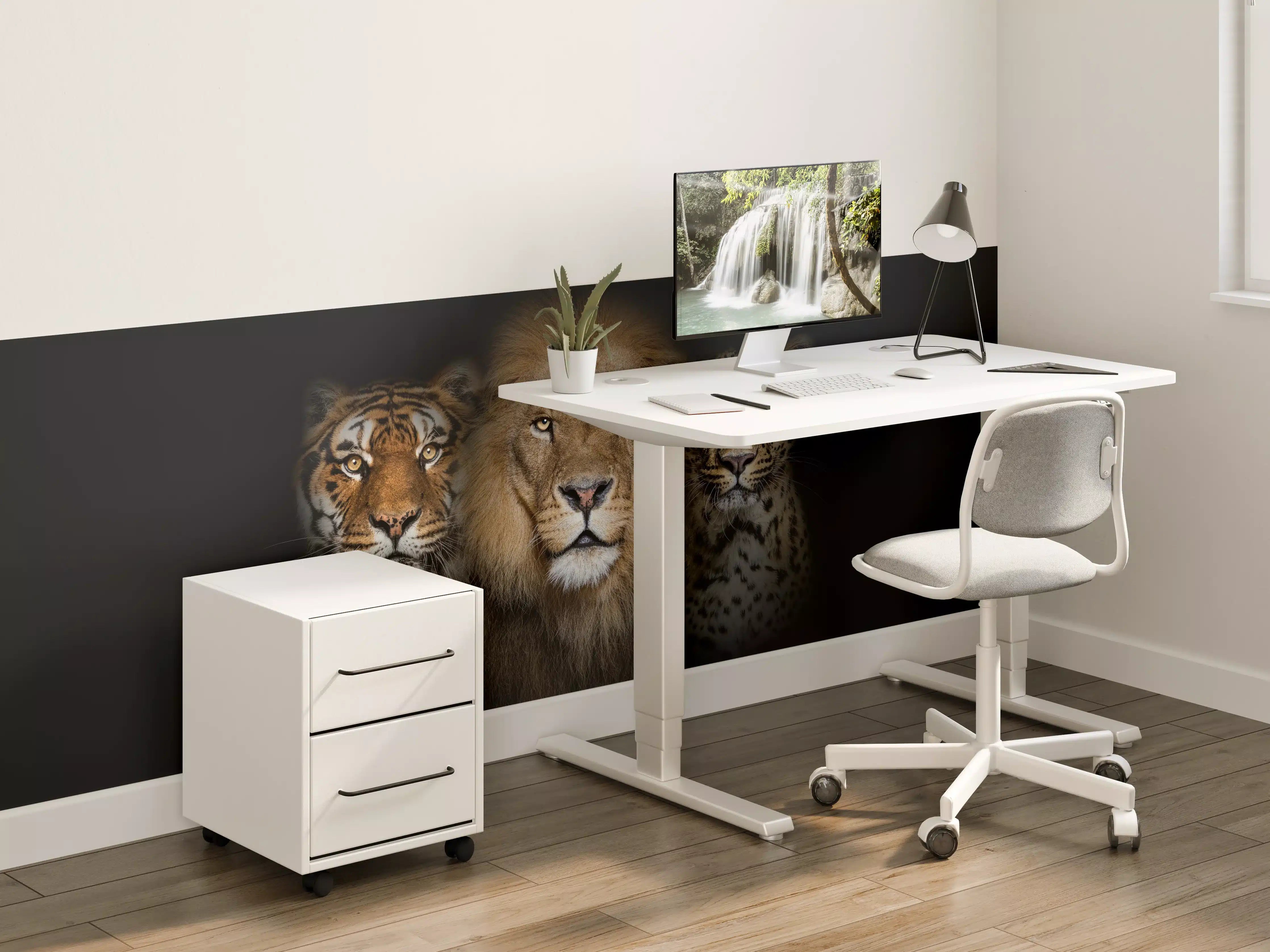 Kinderzimmer Wandgestaltung - Großkatzen