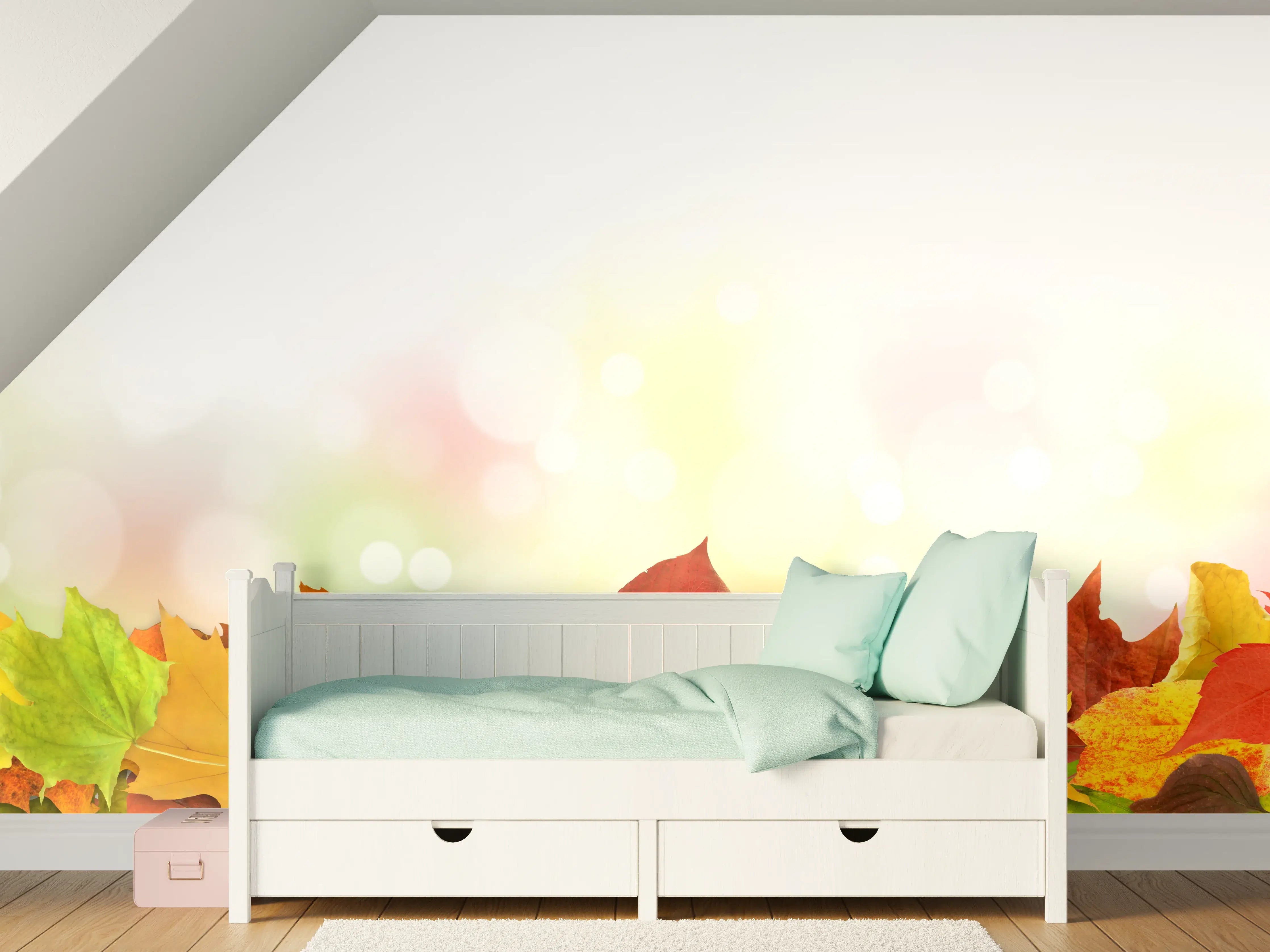 Kinderzimmer Wandgestaltung - Herbst Fantasie