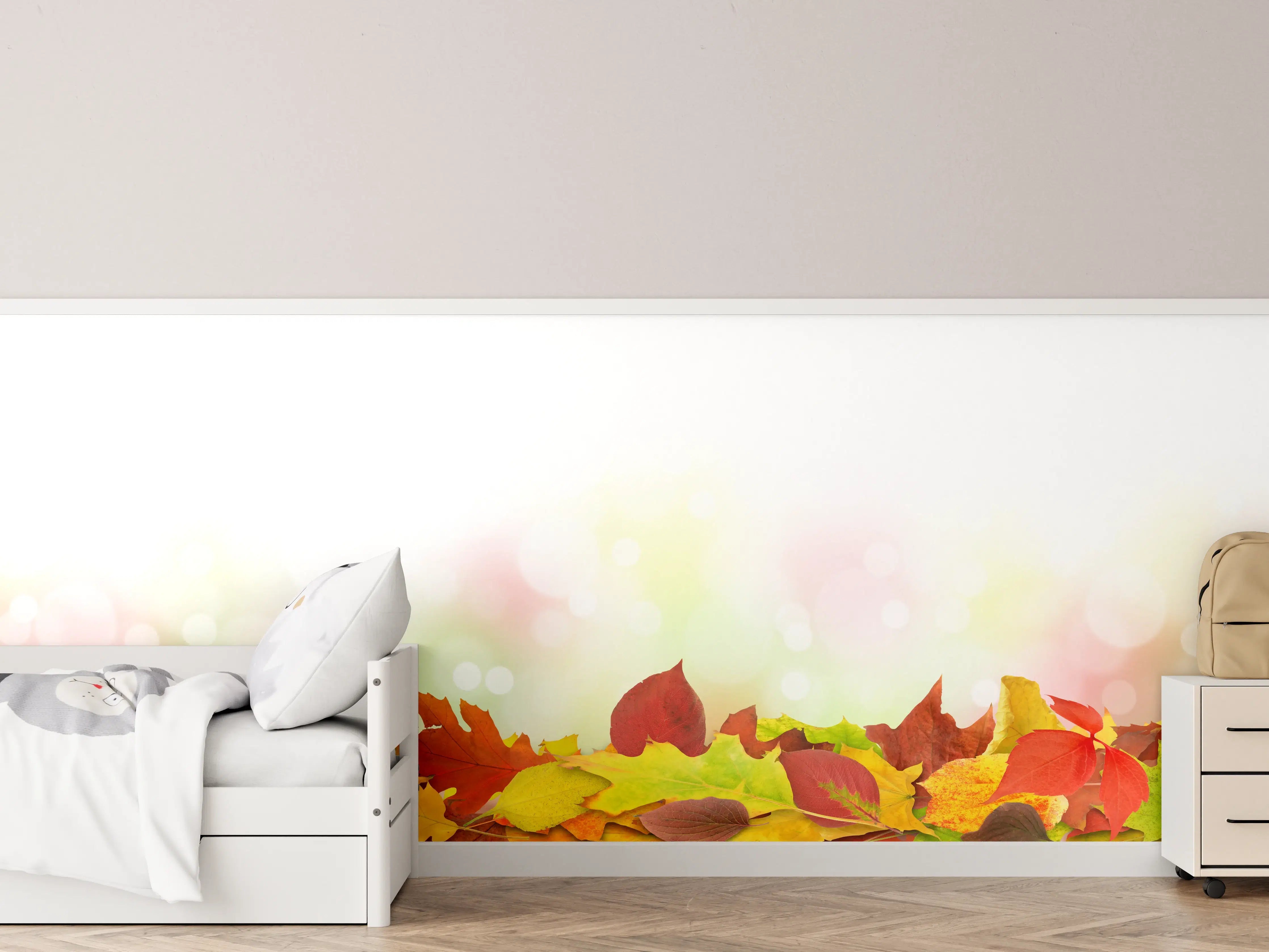 Kinderzimmer Wandgestaltung - Herbst Fantasie