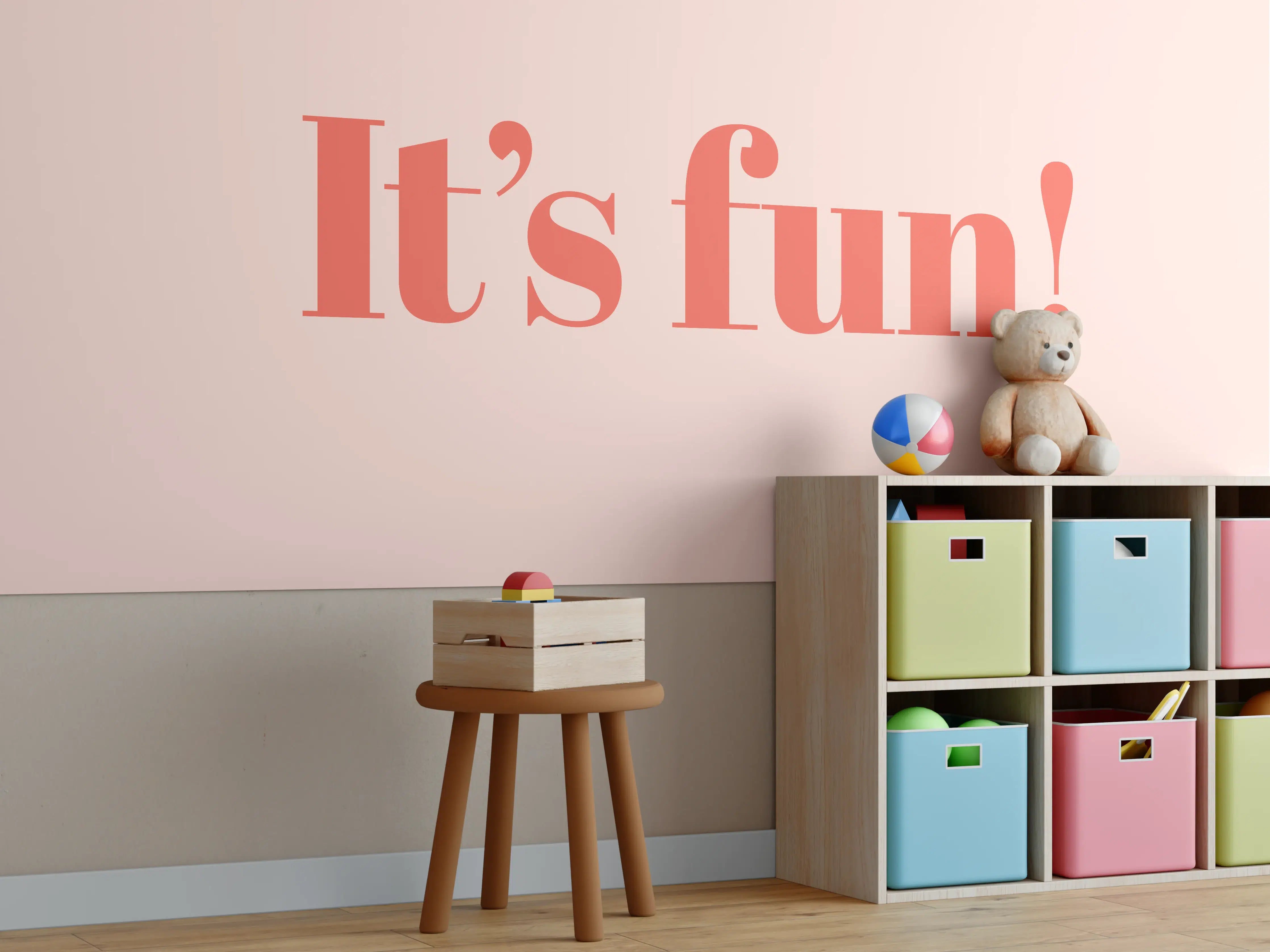 Kinderzimmer Wandgestaltung - It's Fun!