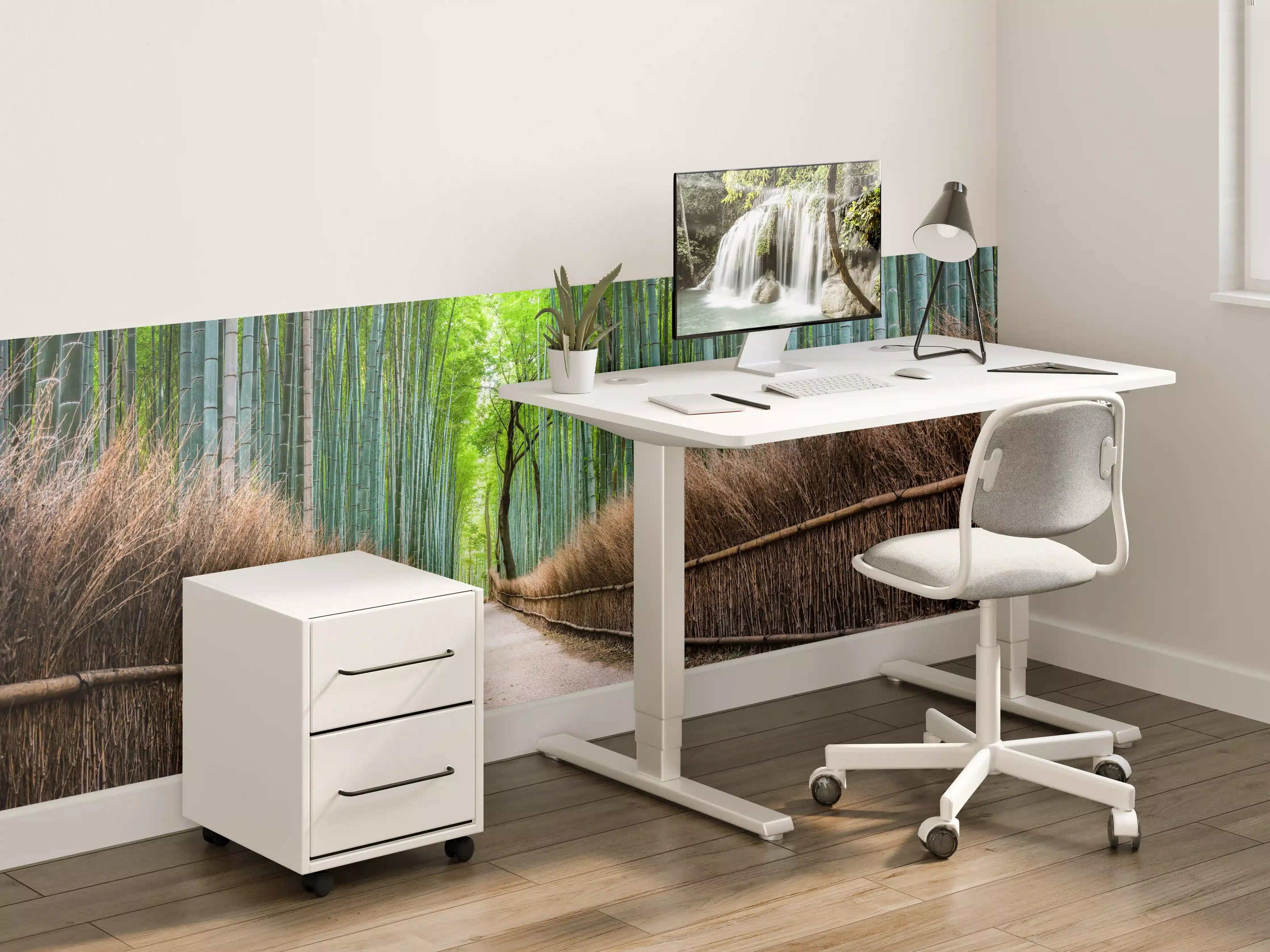 Kinderzimmer Wandgestaltung - Japanischer Bambuswald in Arashiyama