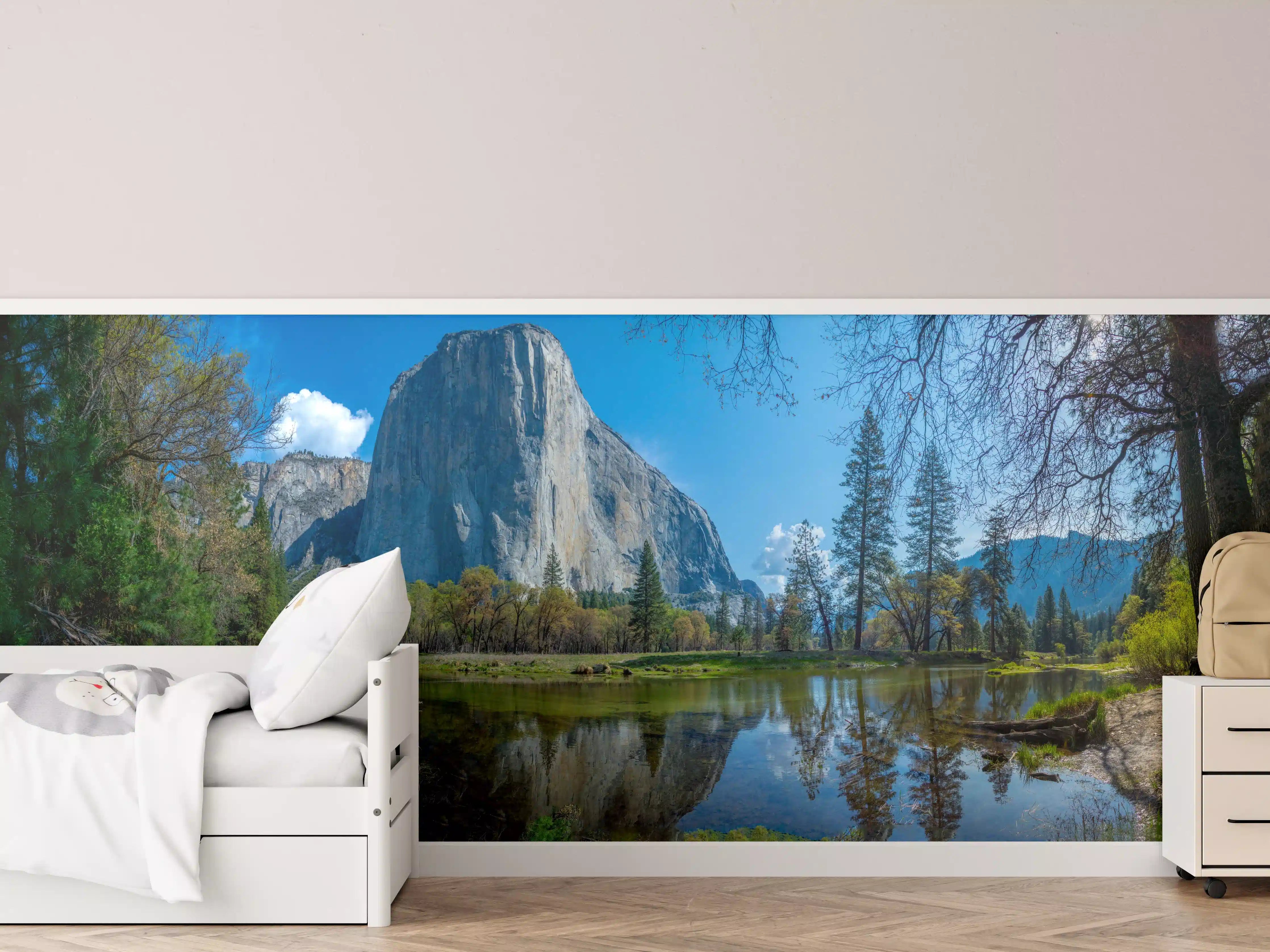 Kinderzimmer Wandgestaltung - Kalifornische Berge