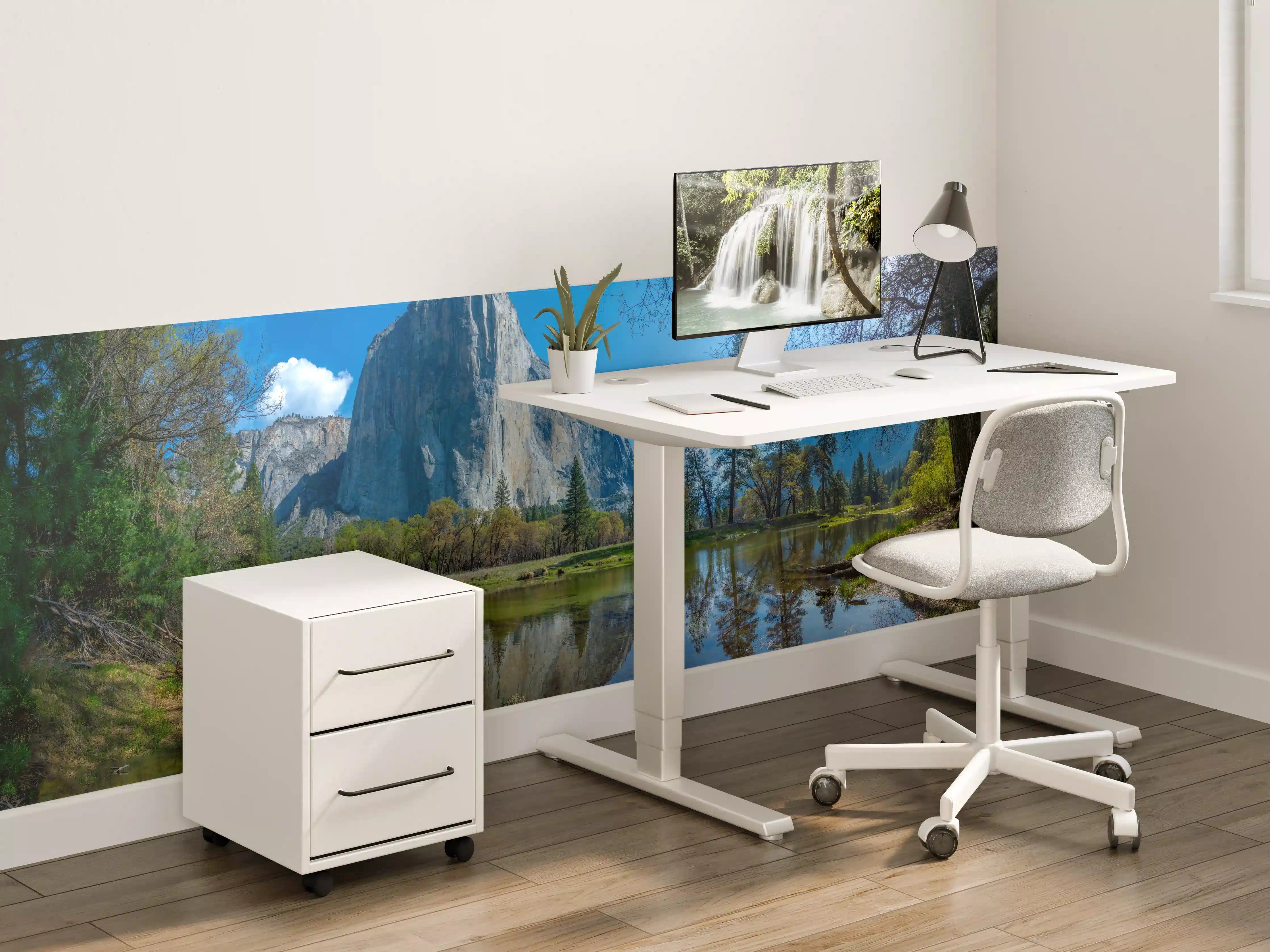 Kinderzimmer Wandgestaltung - Kalifornische Berge