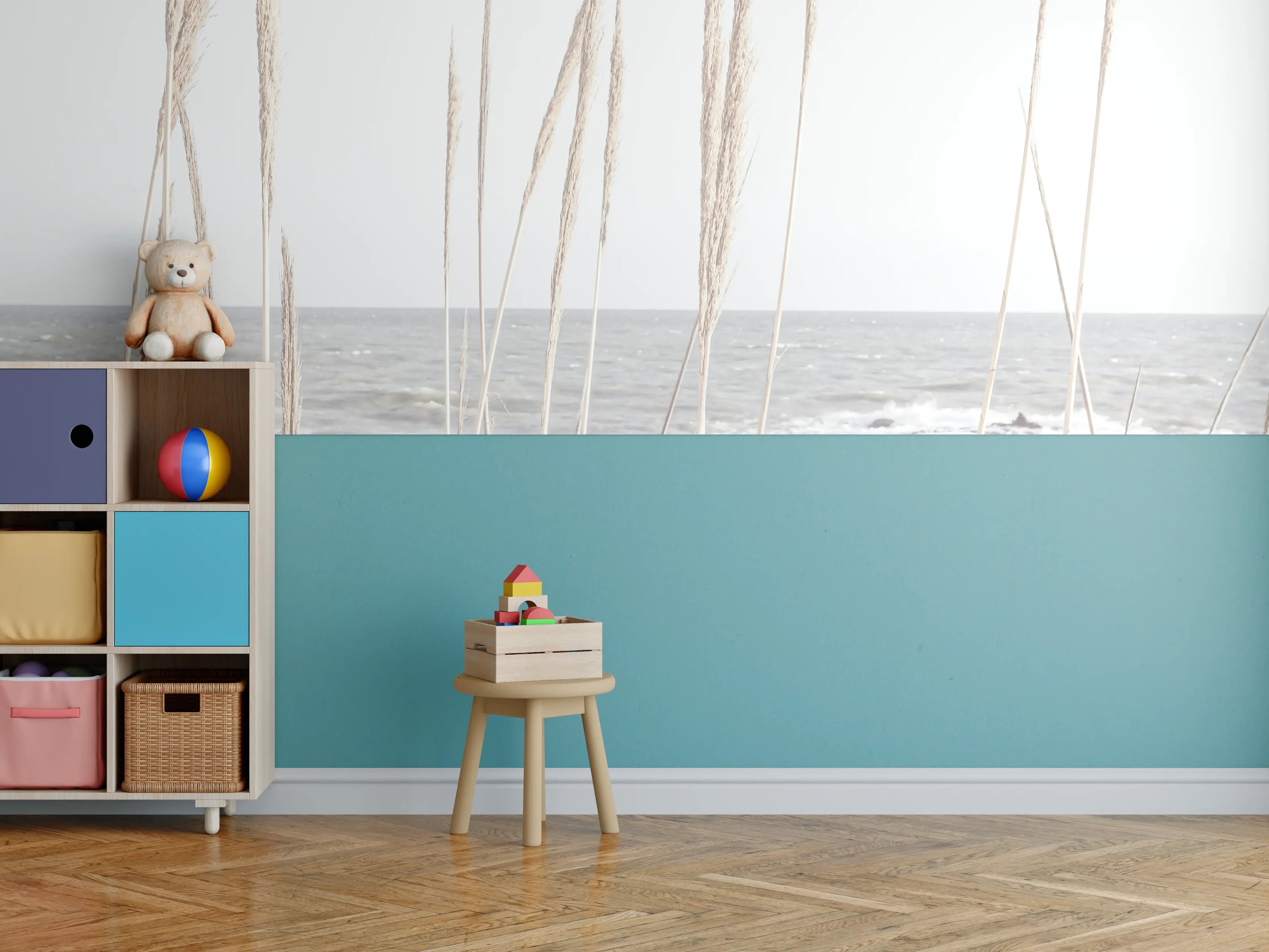 Kinderzimmer Wandgestaltung - Küstenbild - Am Meer