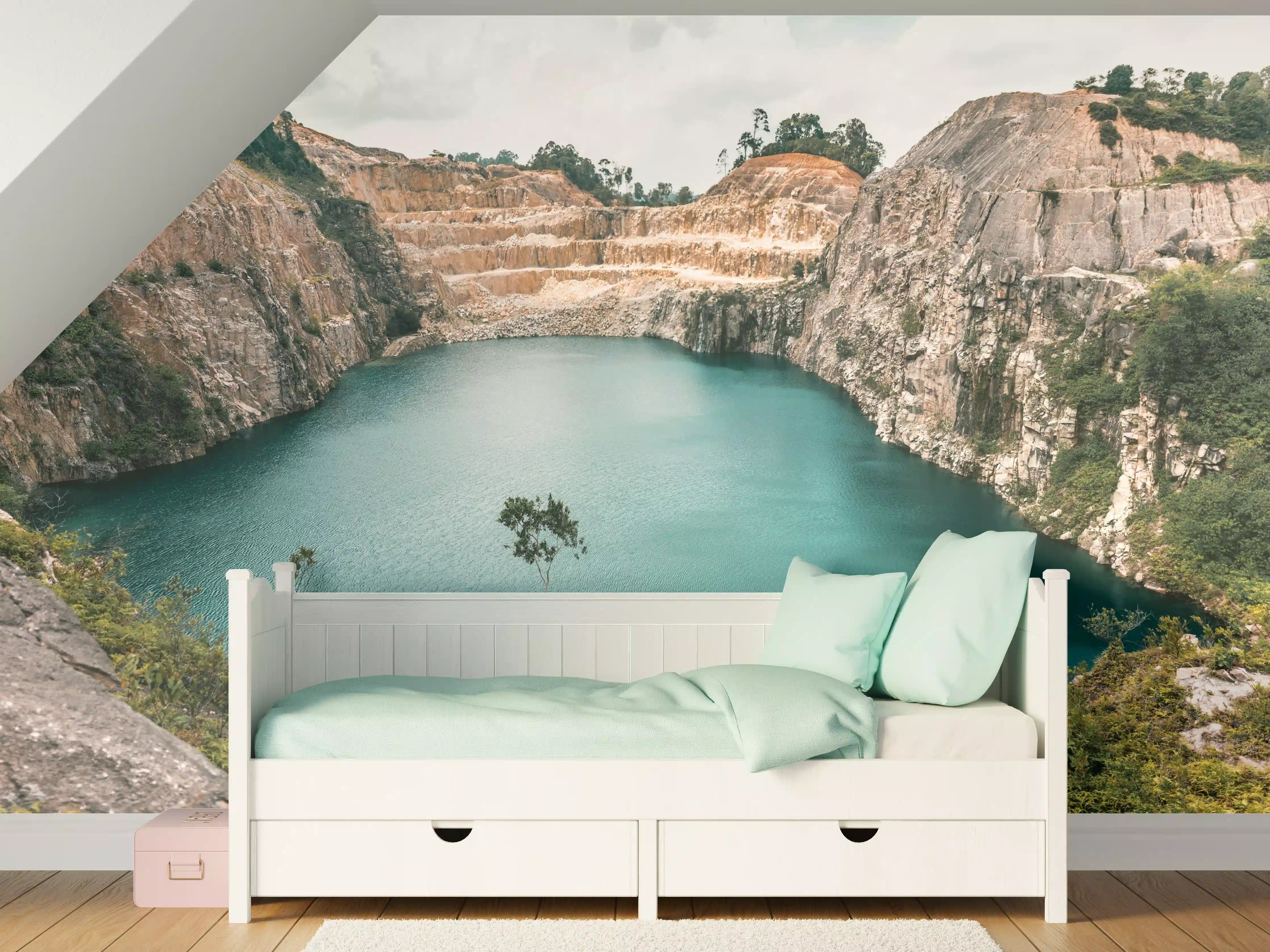 Kinderzimmer Wandgestaltung - Lagune in Johor Bahru