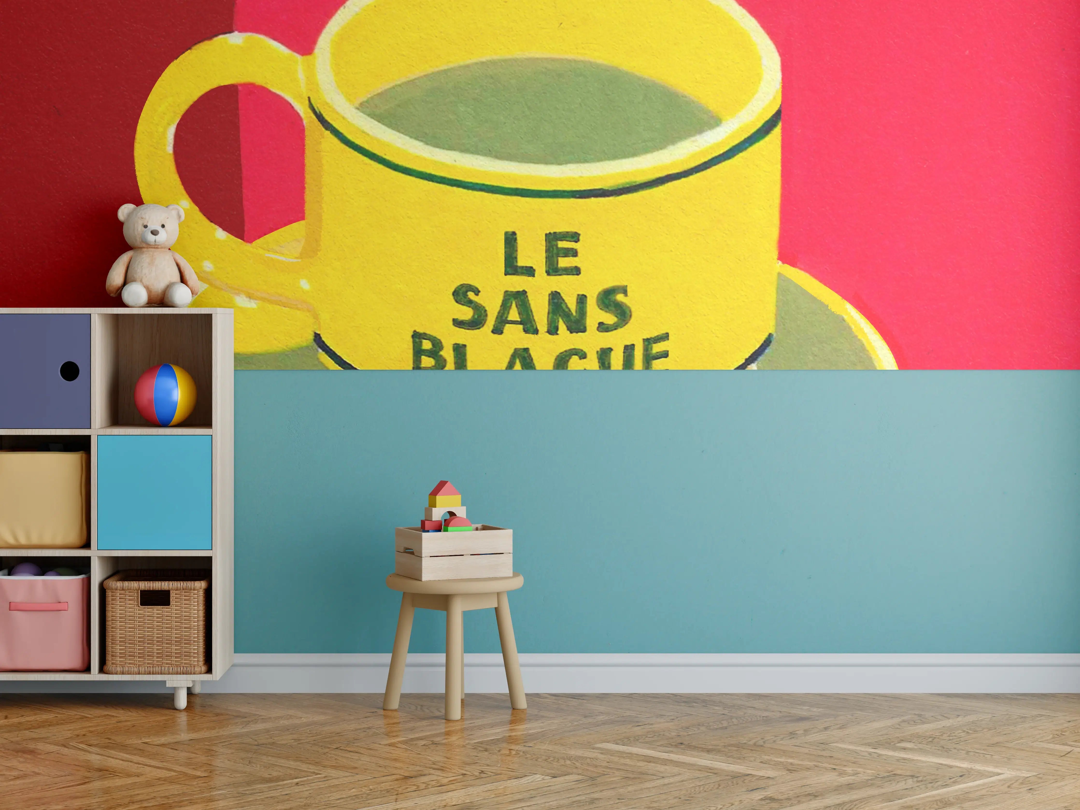 Kinderzimmer Wandgestaltung - Le Sans Blague