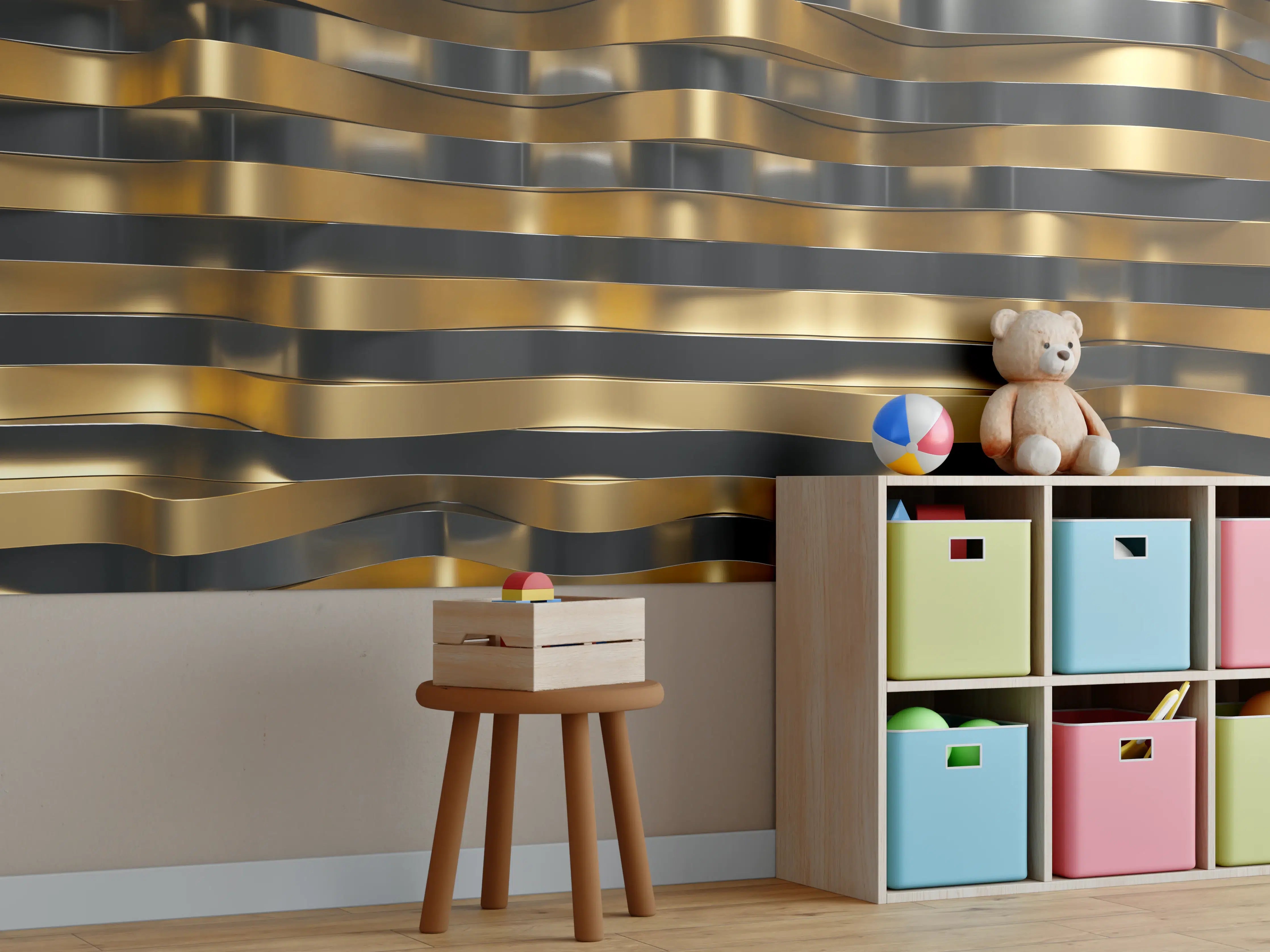 Kinderzimmer Wandgestaltung - Luxus-Weif3-Grau-Marmor-Textur