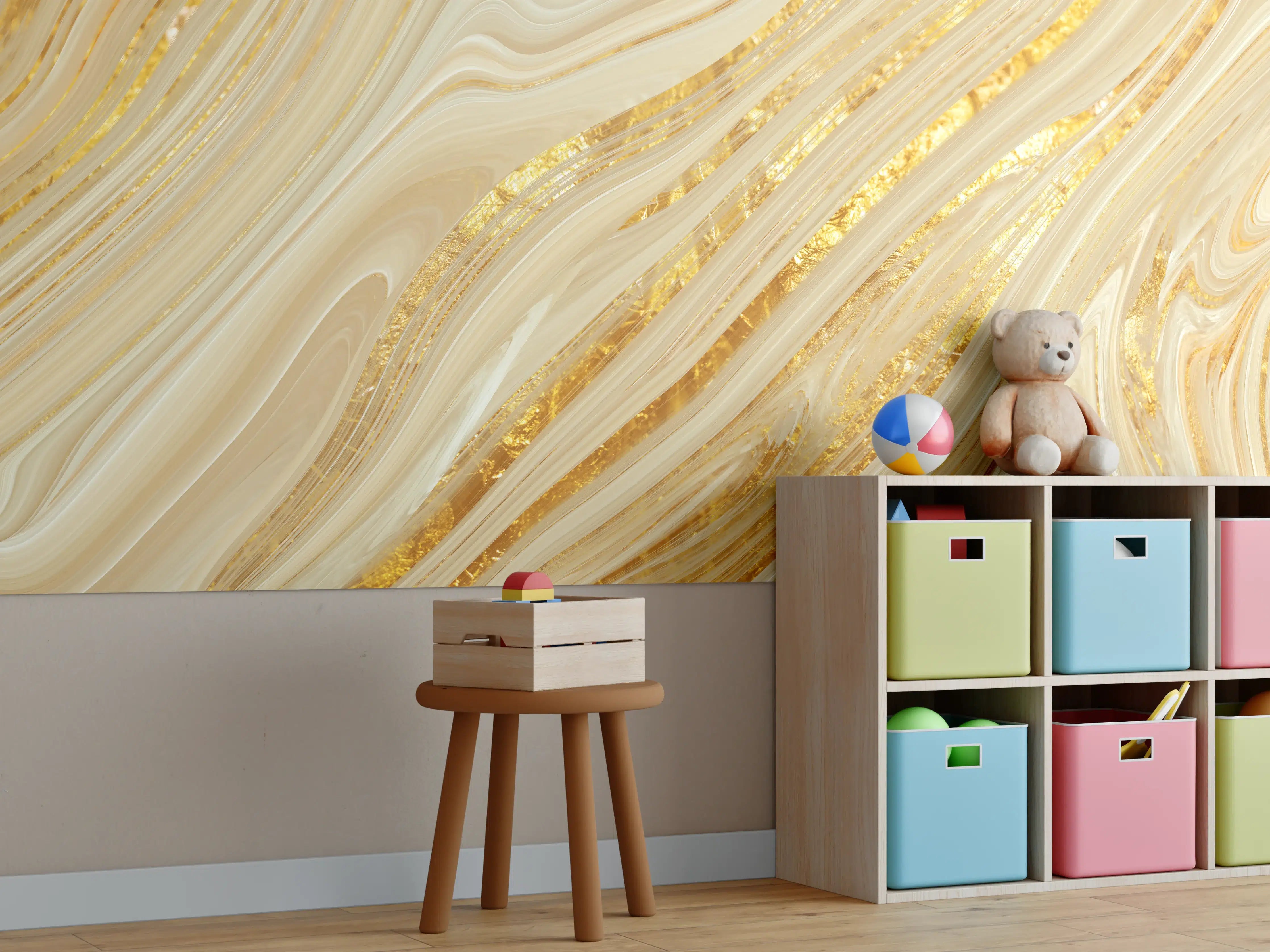 Kinderzimmer Wandgestaltung - Luxus-Weif6-Grau-Marmor-Textur