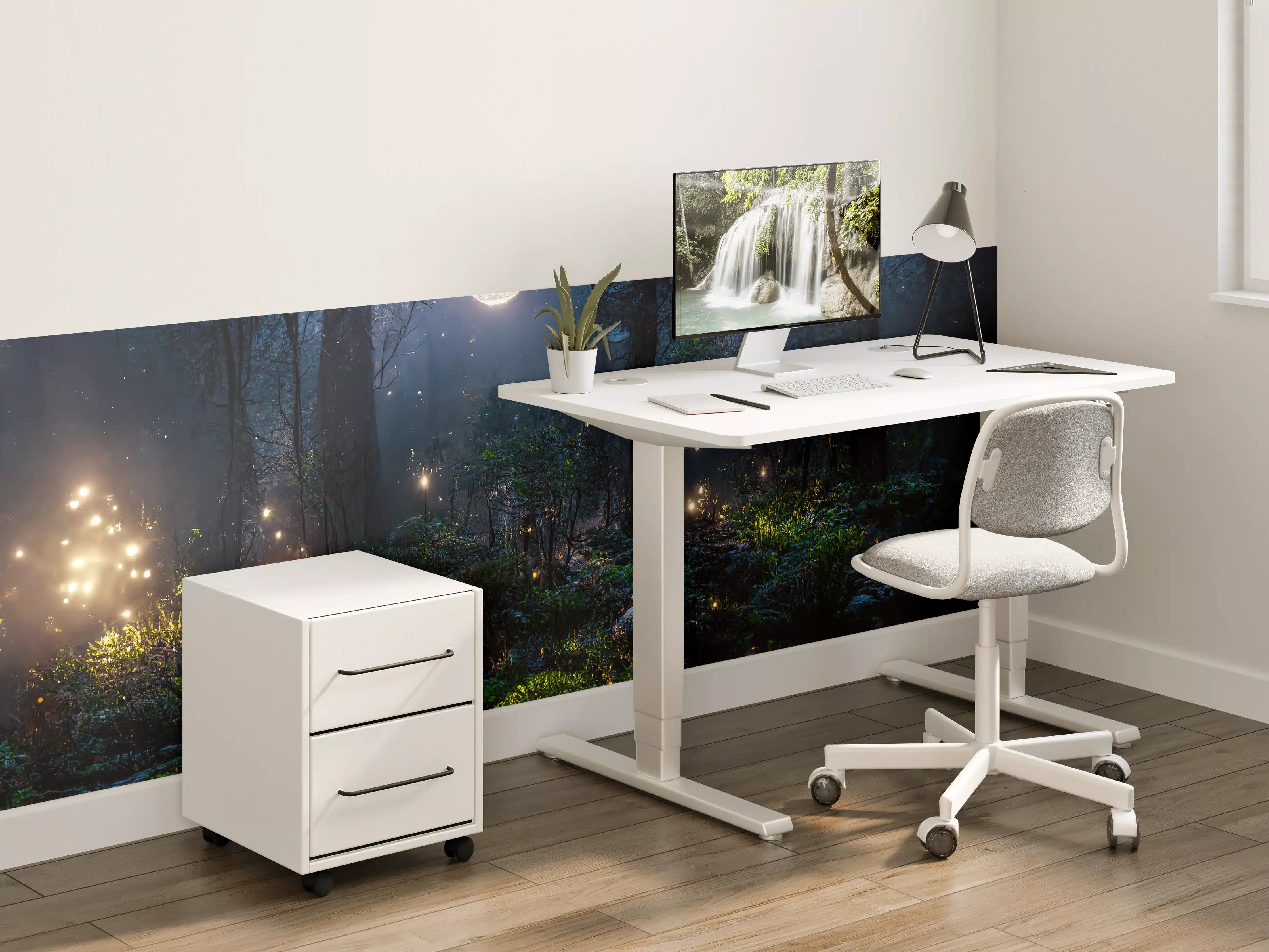 Kinderzimmer Wandgestaltung - Märchenhafter Fantasiewald