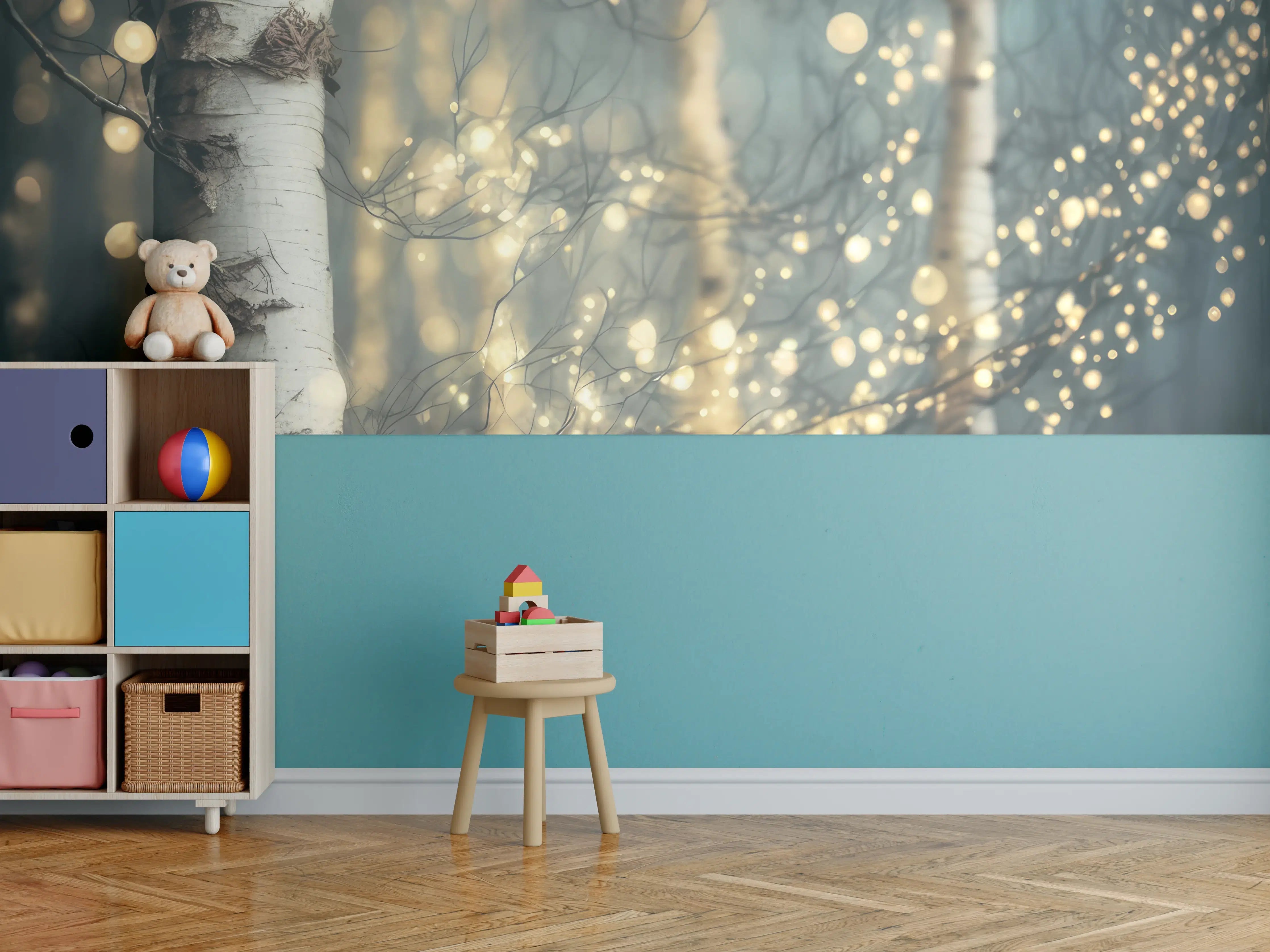 Kinderzimmer Wandgestaltung - Magischer Wald