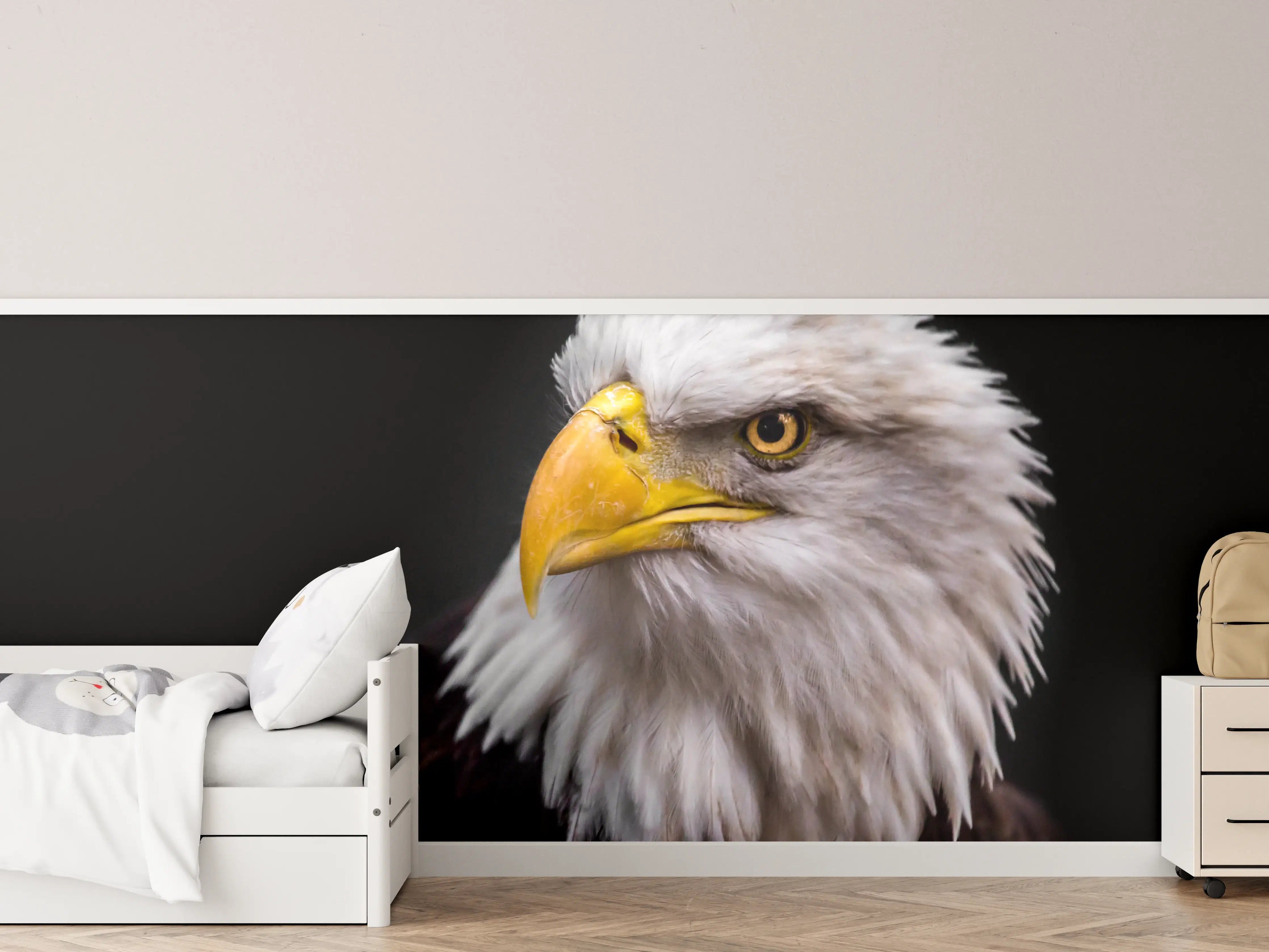 Kinderzimmer Wandgestaltung - Majestätischer Adler