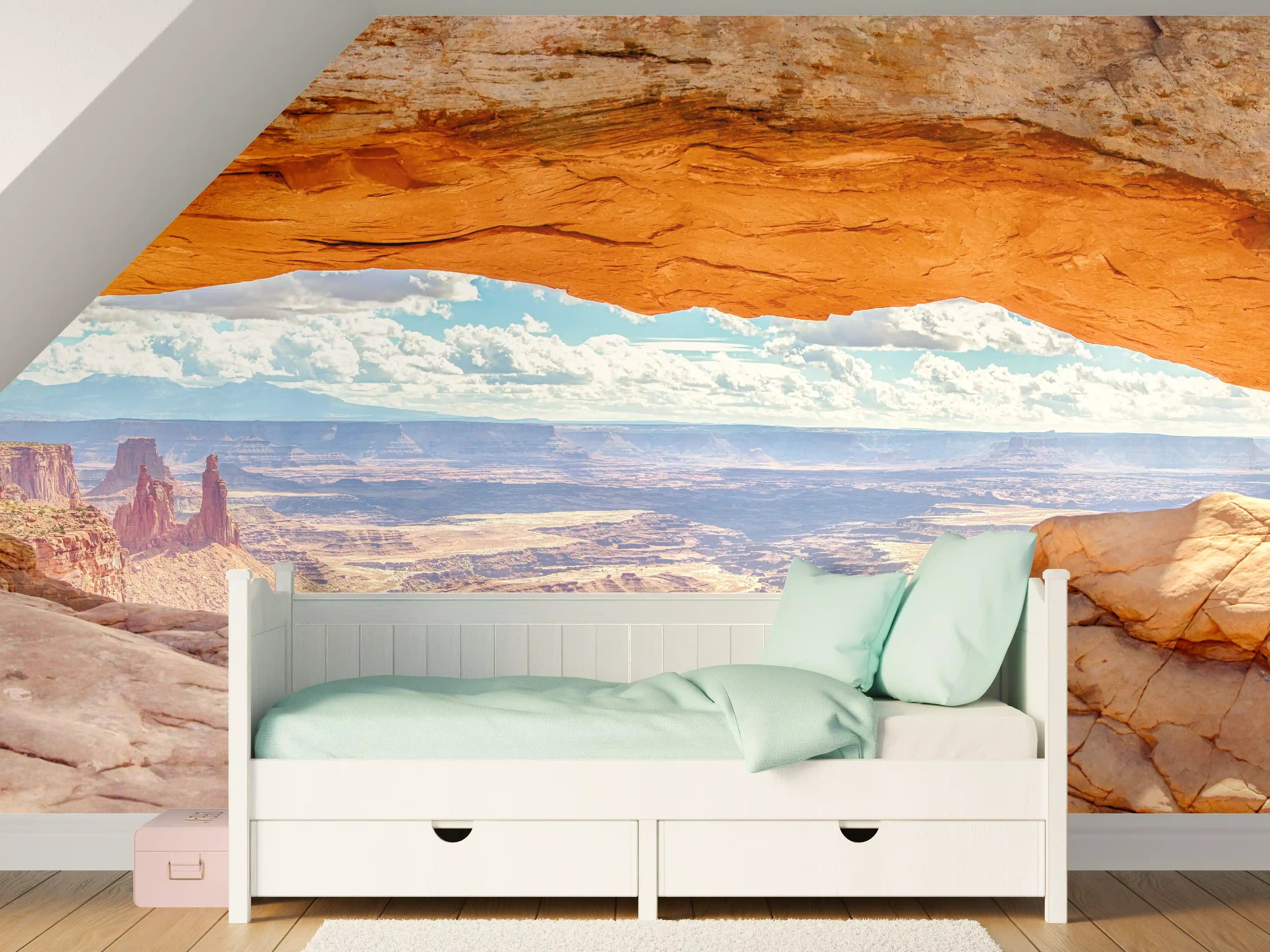 Kinderzimmer Wandgestaltung - Mesa Arch-Panorama bei Sonnenaufgang