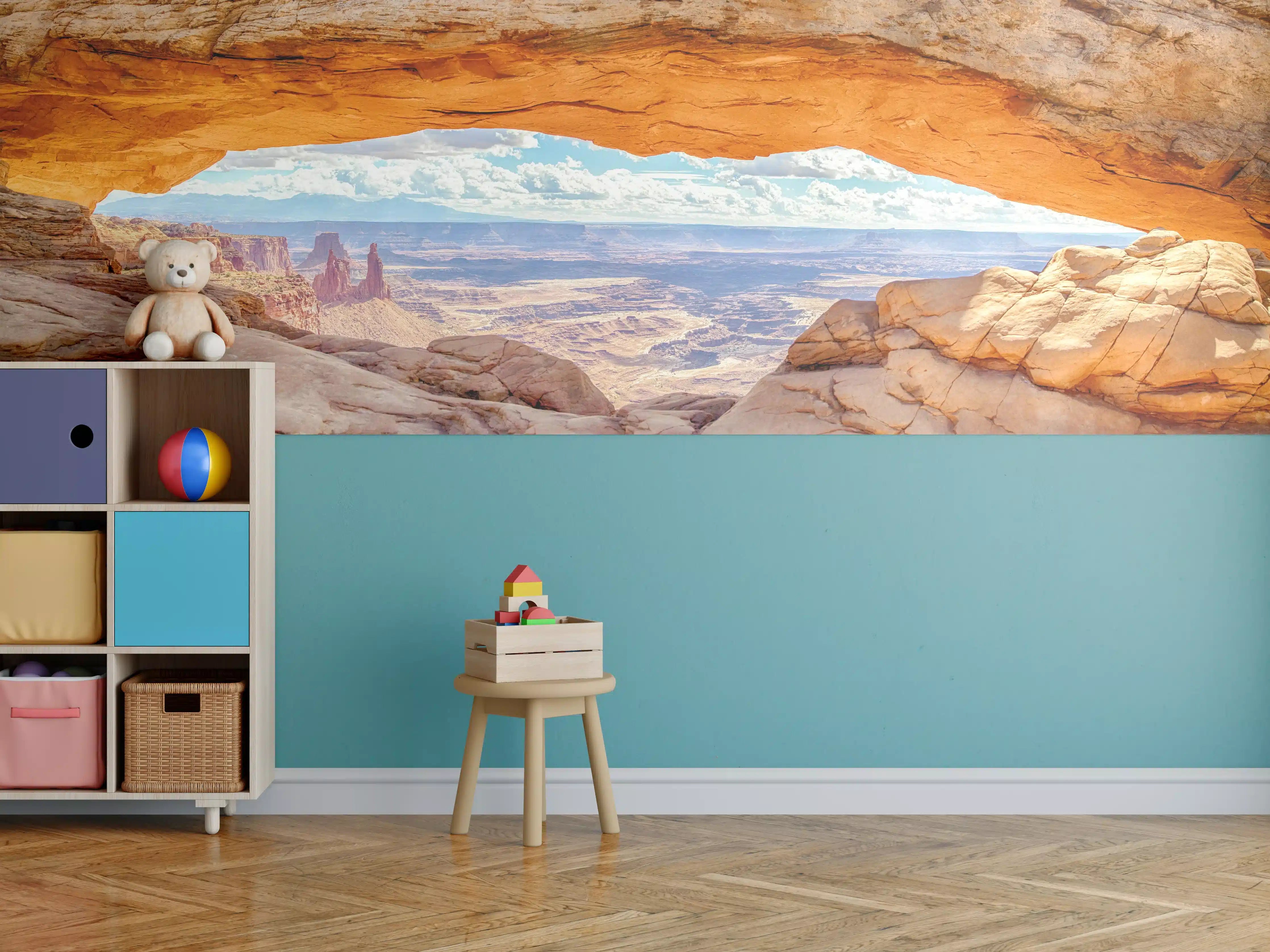 Kinderzimmer Wandgestaltung - Mesa Arch-Panorama bei Sonnenaufgang