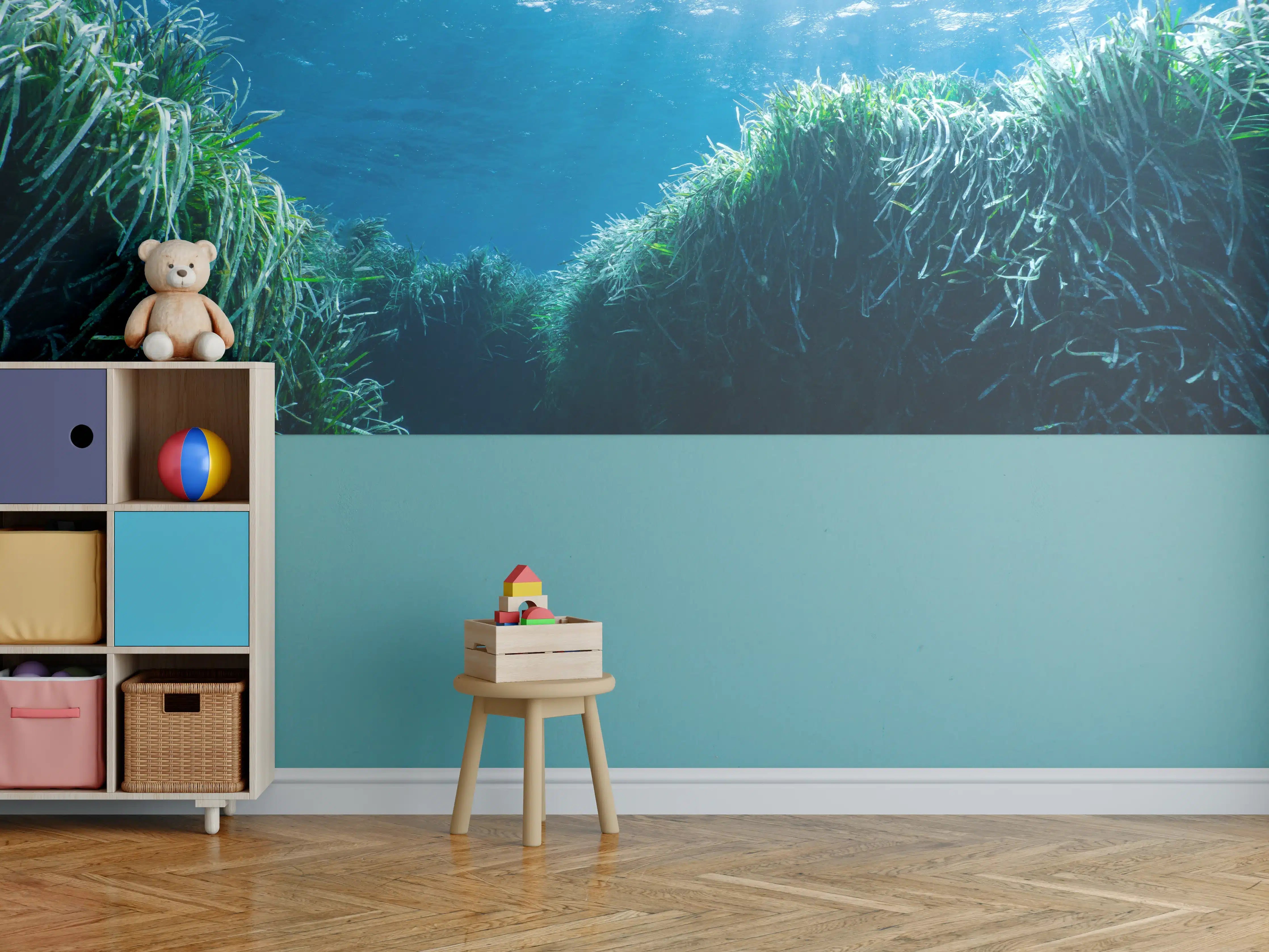 Kinderzimmer Wandgestaltung - Mesmerizing Unterwasser