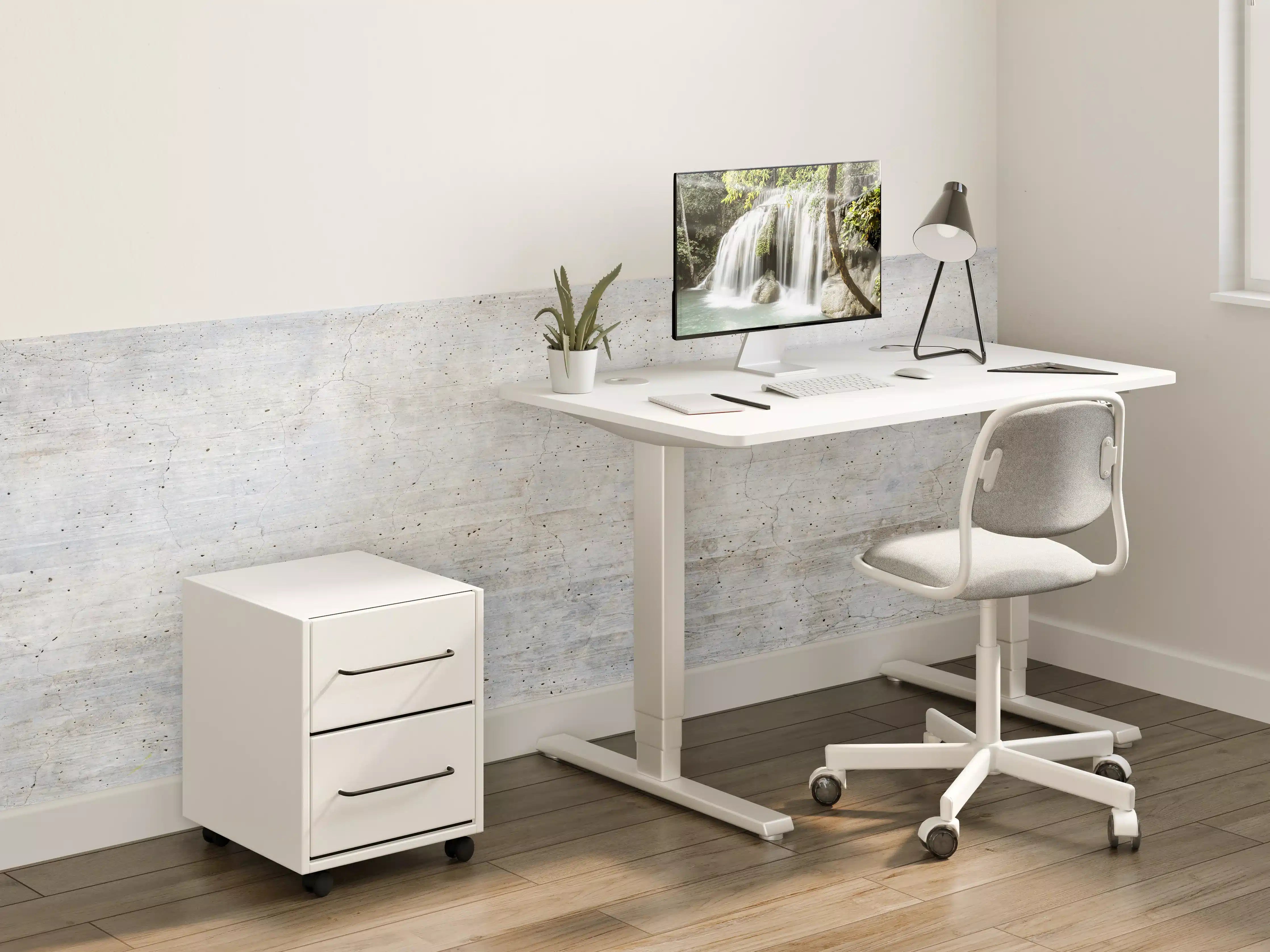 Kinderzimmer Wandgestaltung - Moderne Betonwand mit hellem, neutralen Struktur