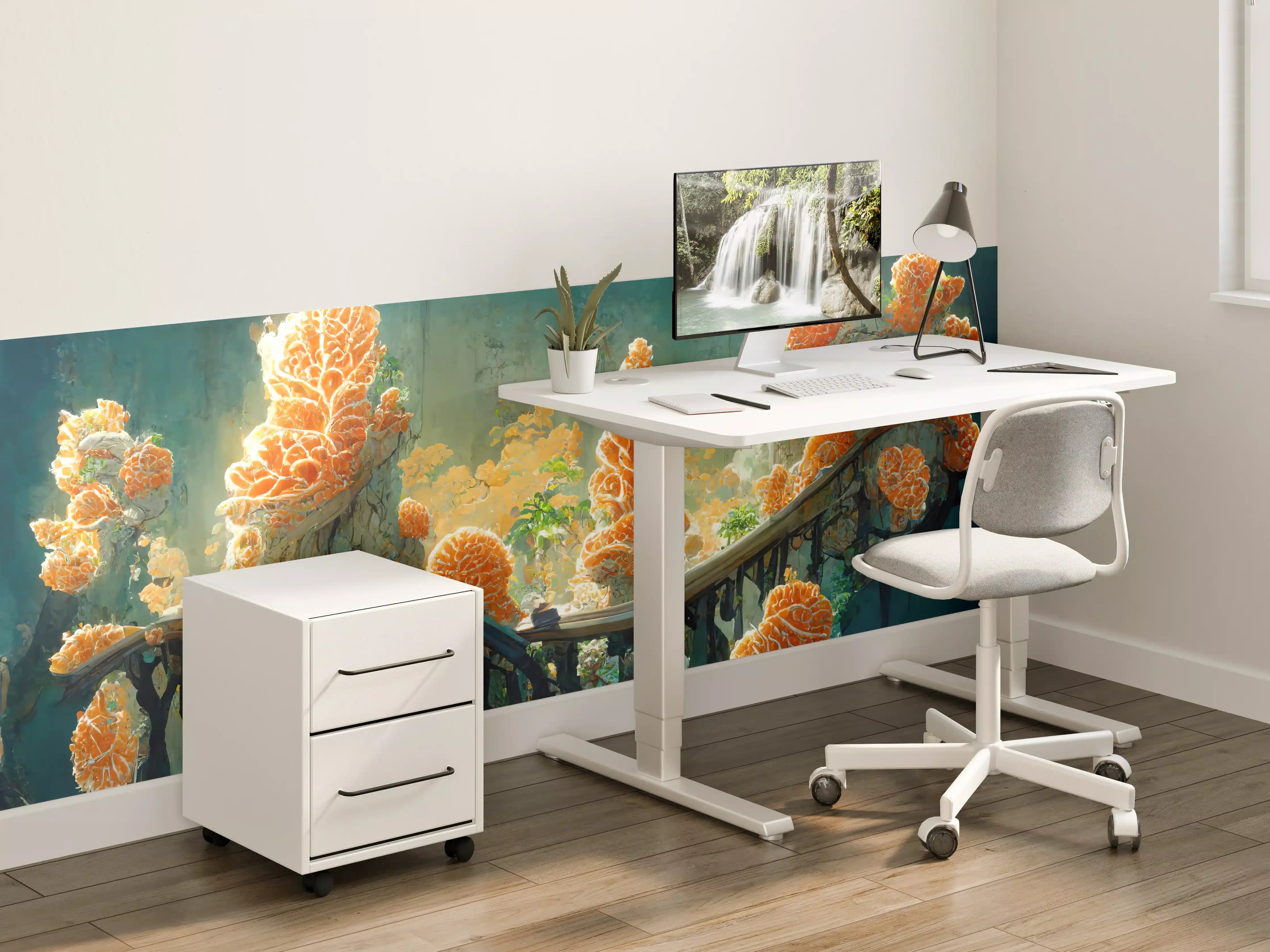 Kinderzimmer Wandgestaltung - Moderne Kunst - Kakteen