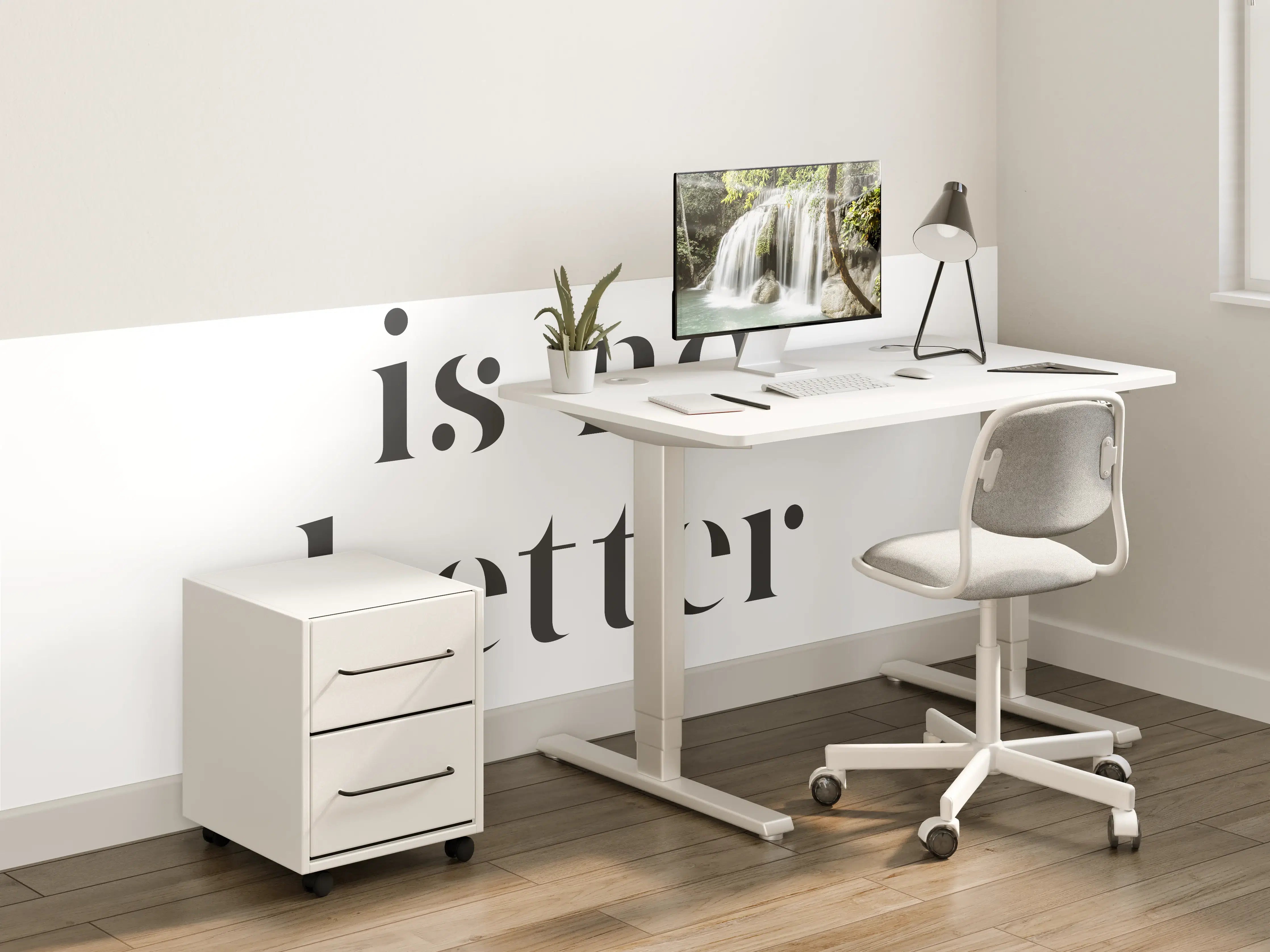 Kinderzimmer Wandgestaltung - Motivationsposter 'No Better Place'