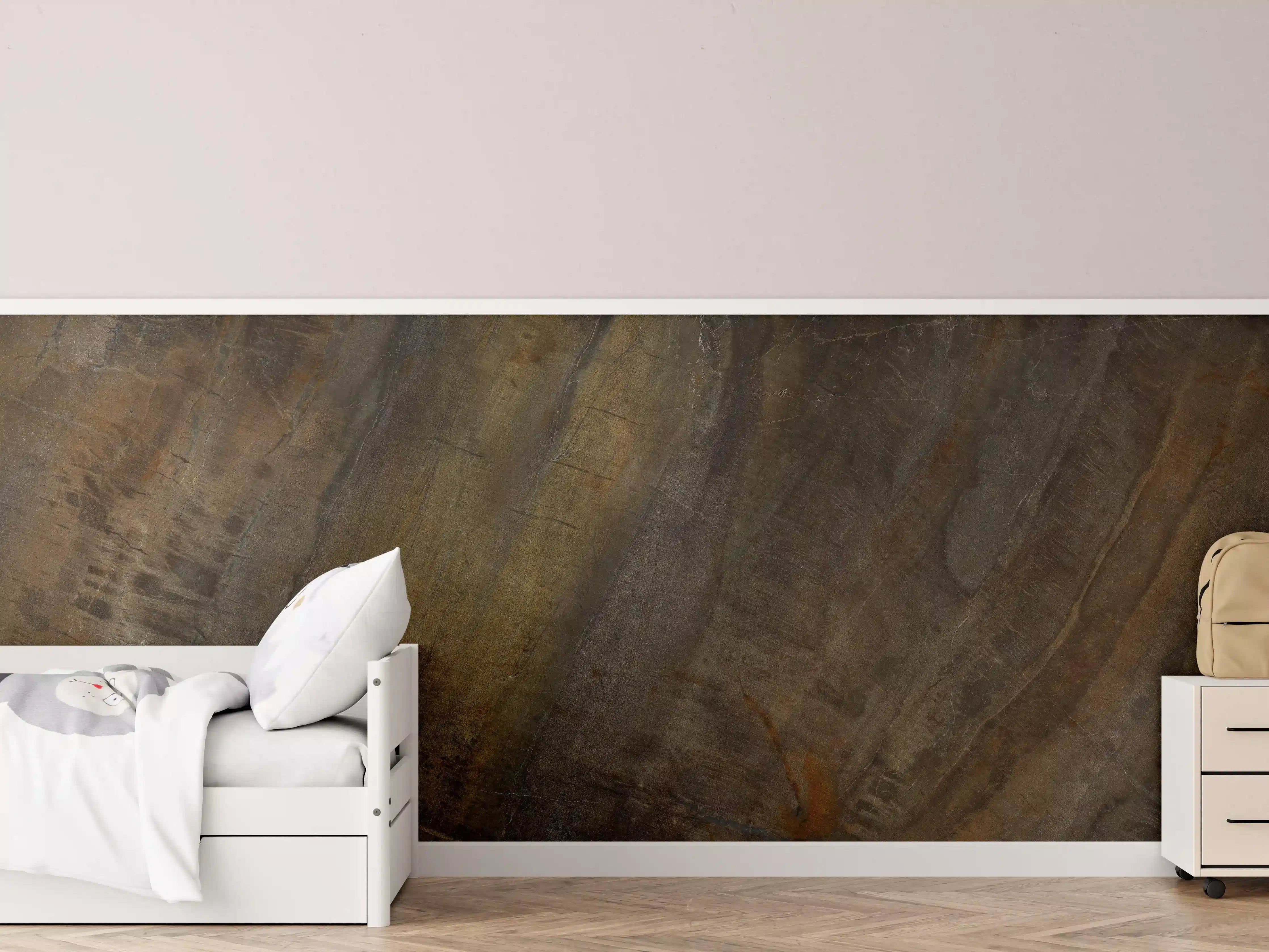 Kinderzimmer Wandgestaltung - Multicolor raue Marmortextur