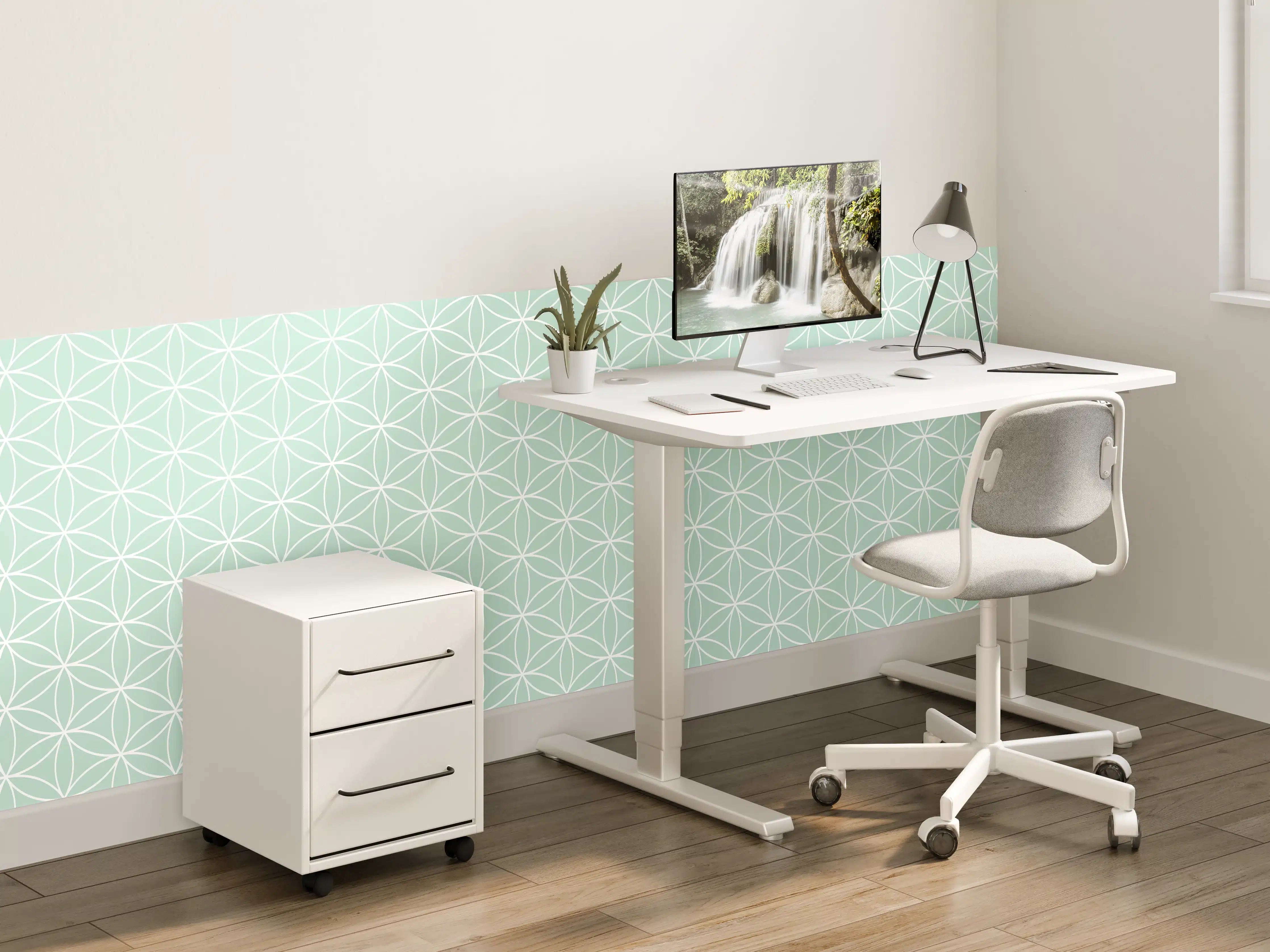 Kinderzimmer Wandgestaltung - Musterhafte Design-Atmospäre