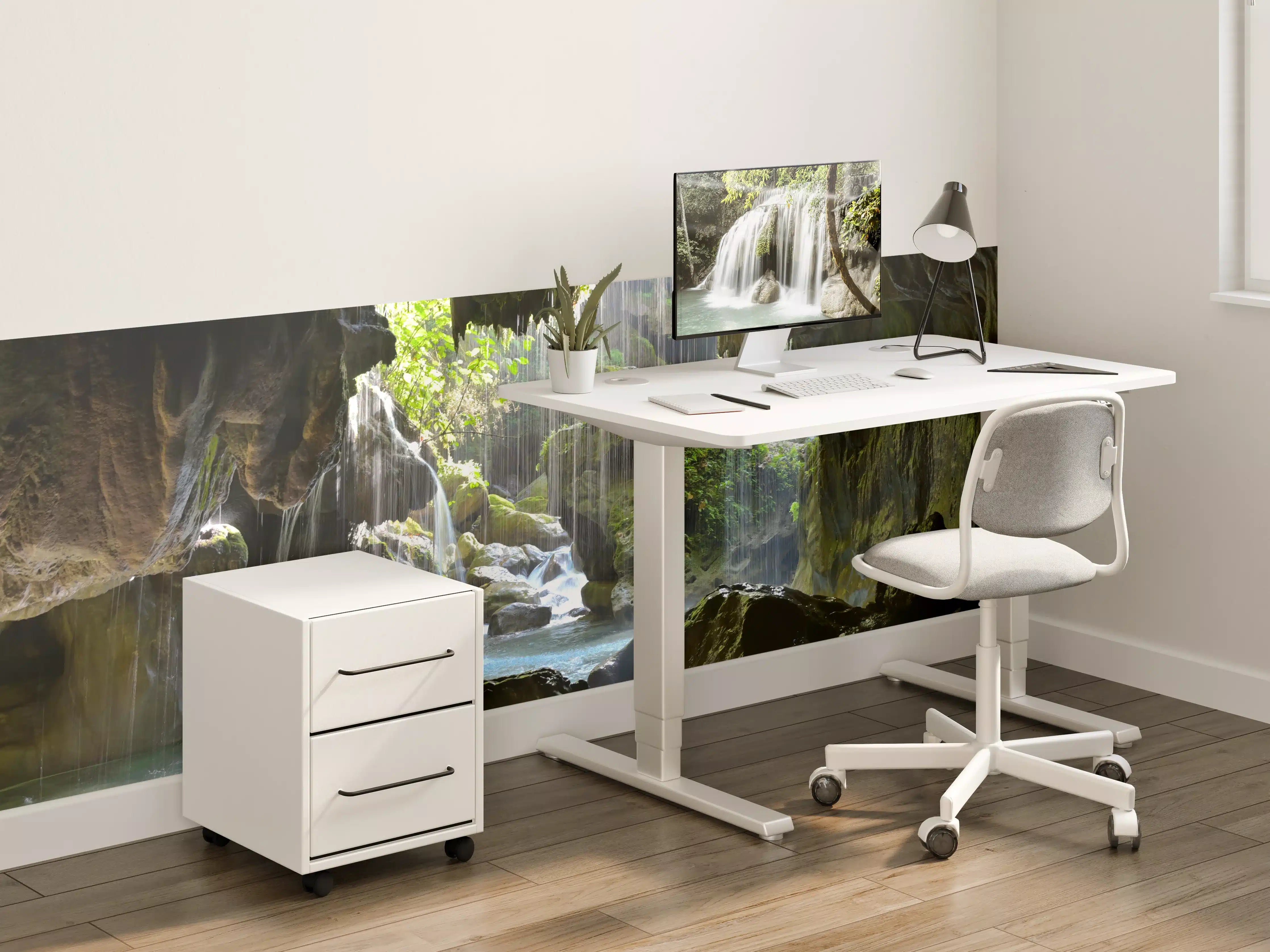 Kinderzimmer Wandgestaltung - Mystische Grüne Höhlen-Lichtspiele