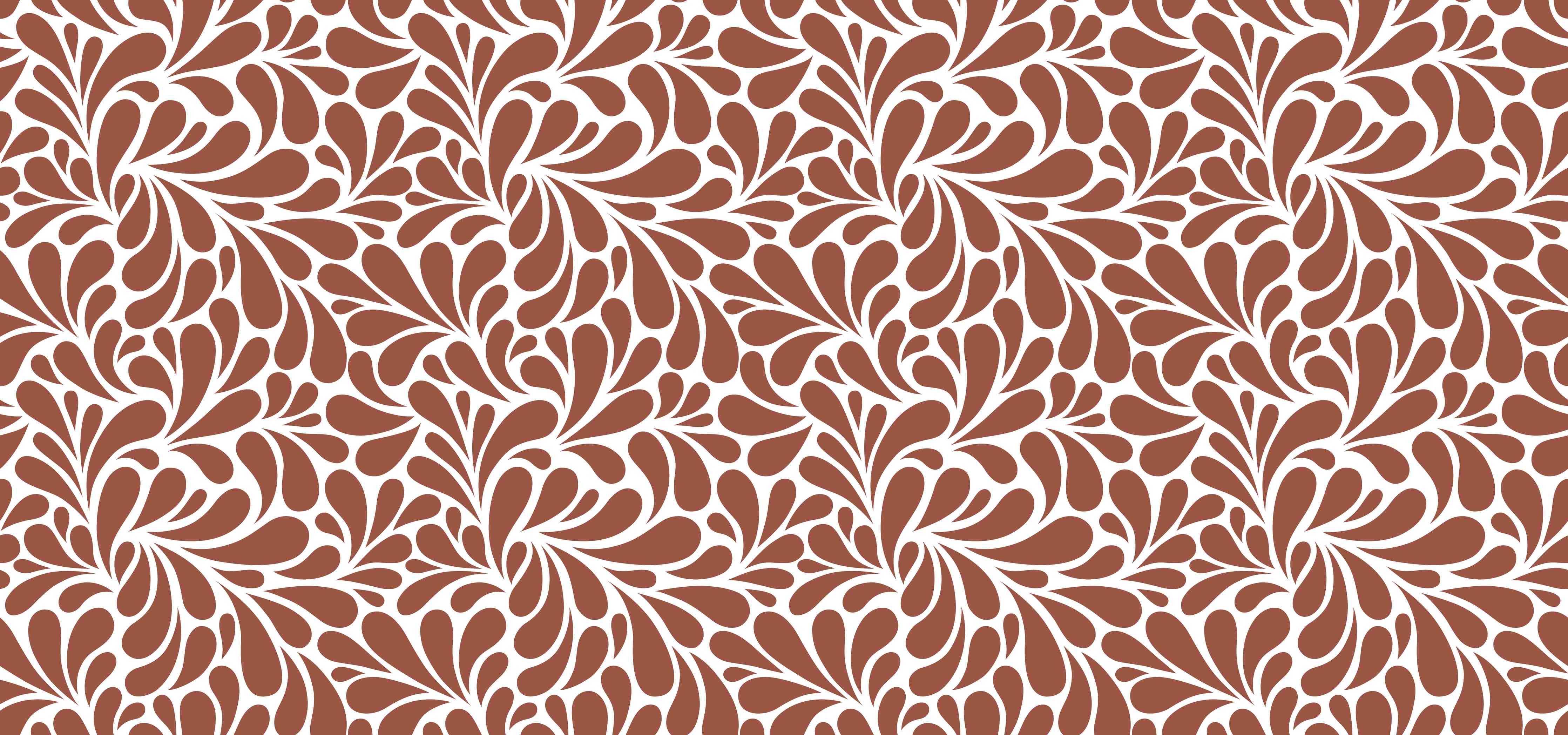 Kinderzimmer Wandgestaltung-Natürliche Blätter-Muster