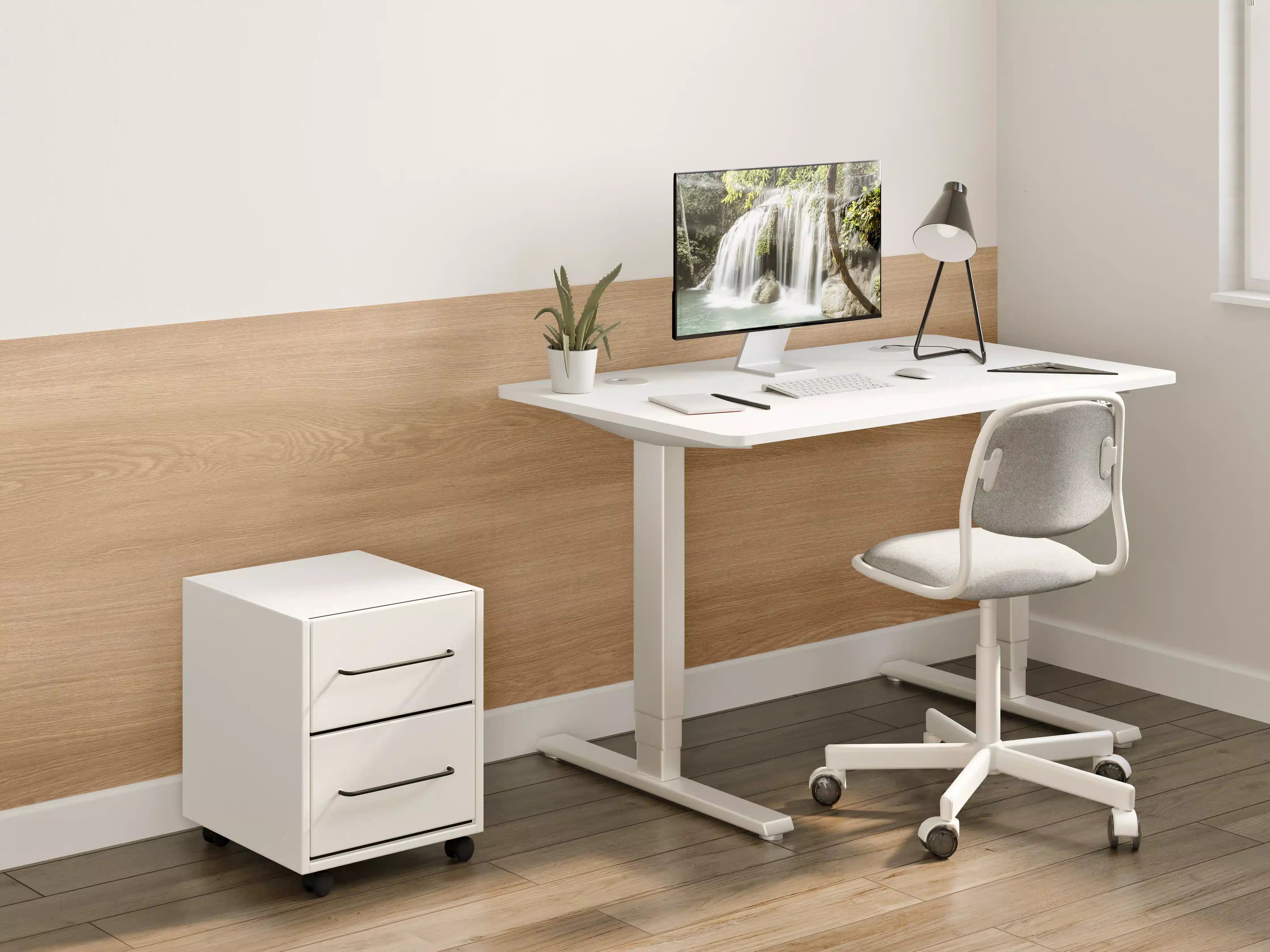 Kinderzimmer Wandgestaltung - Natürliche Holztöne mit feiner Maserung