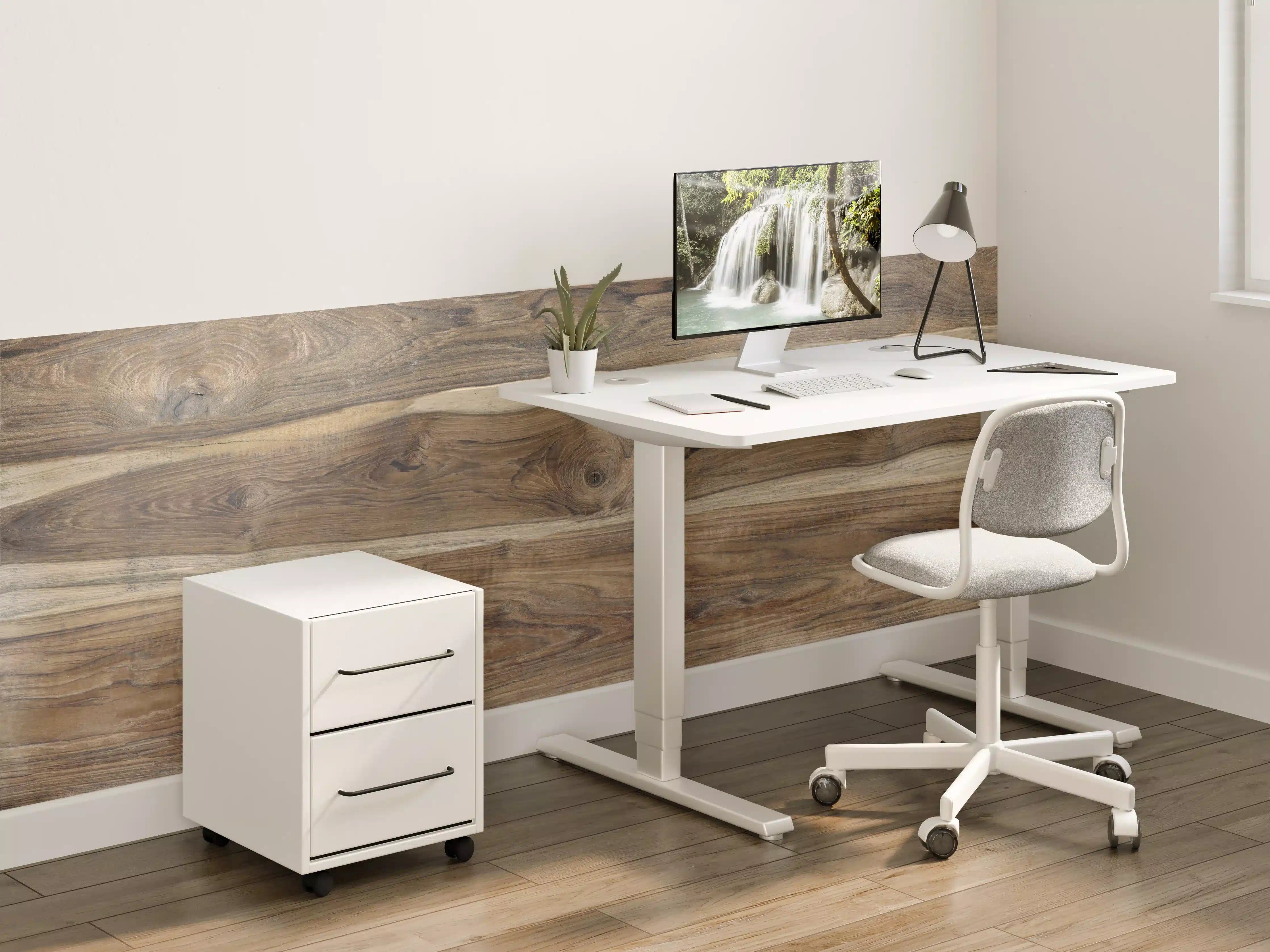 Kinderzimmer Wandgestaltung - Natürliche Holztöne mit warmer Maserung