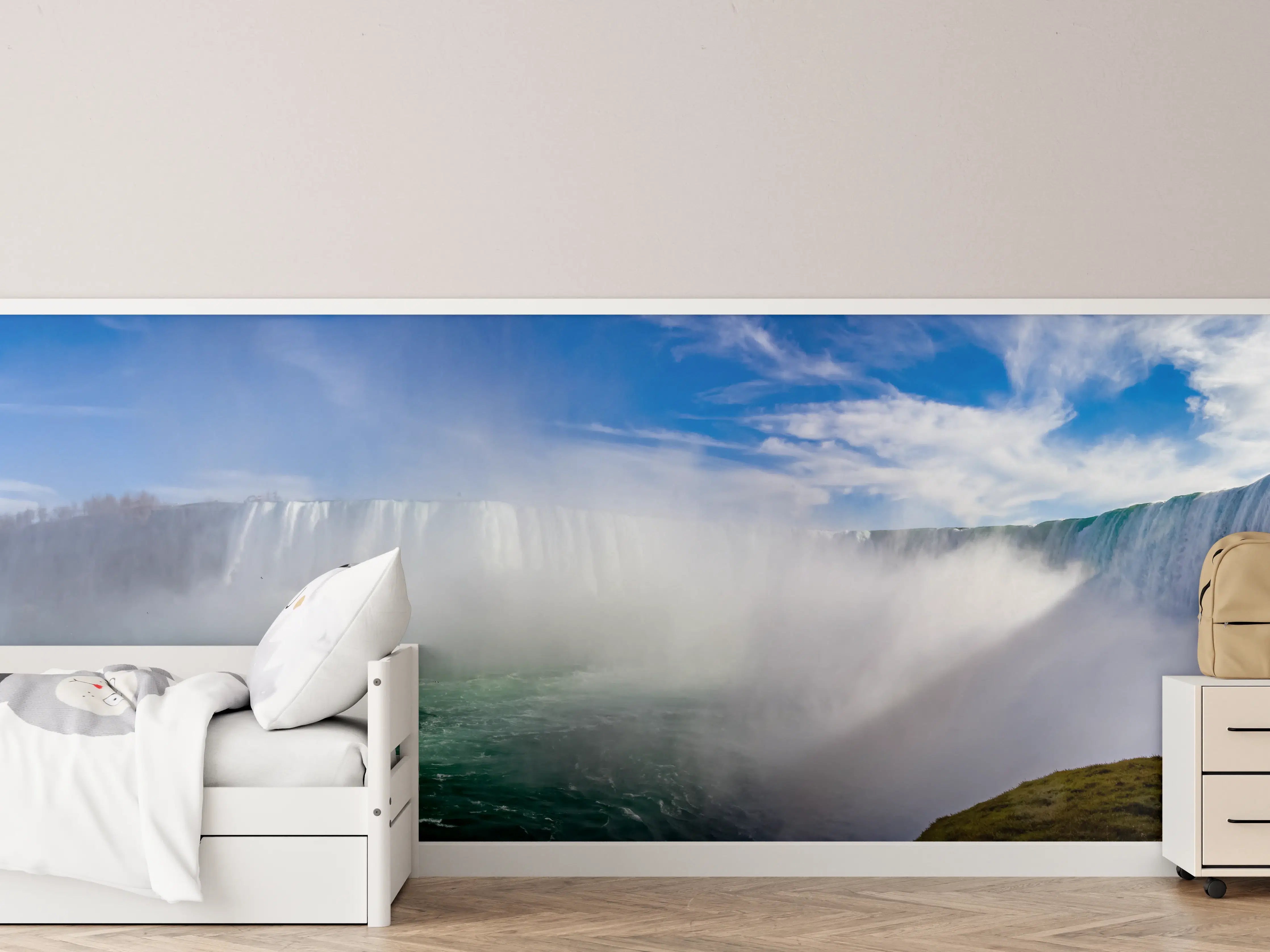 Kinderzimmer Wandgestaltung - Niagara Wasserfälle