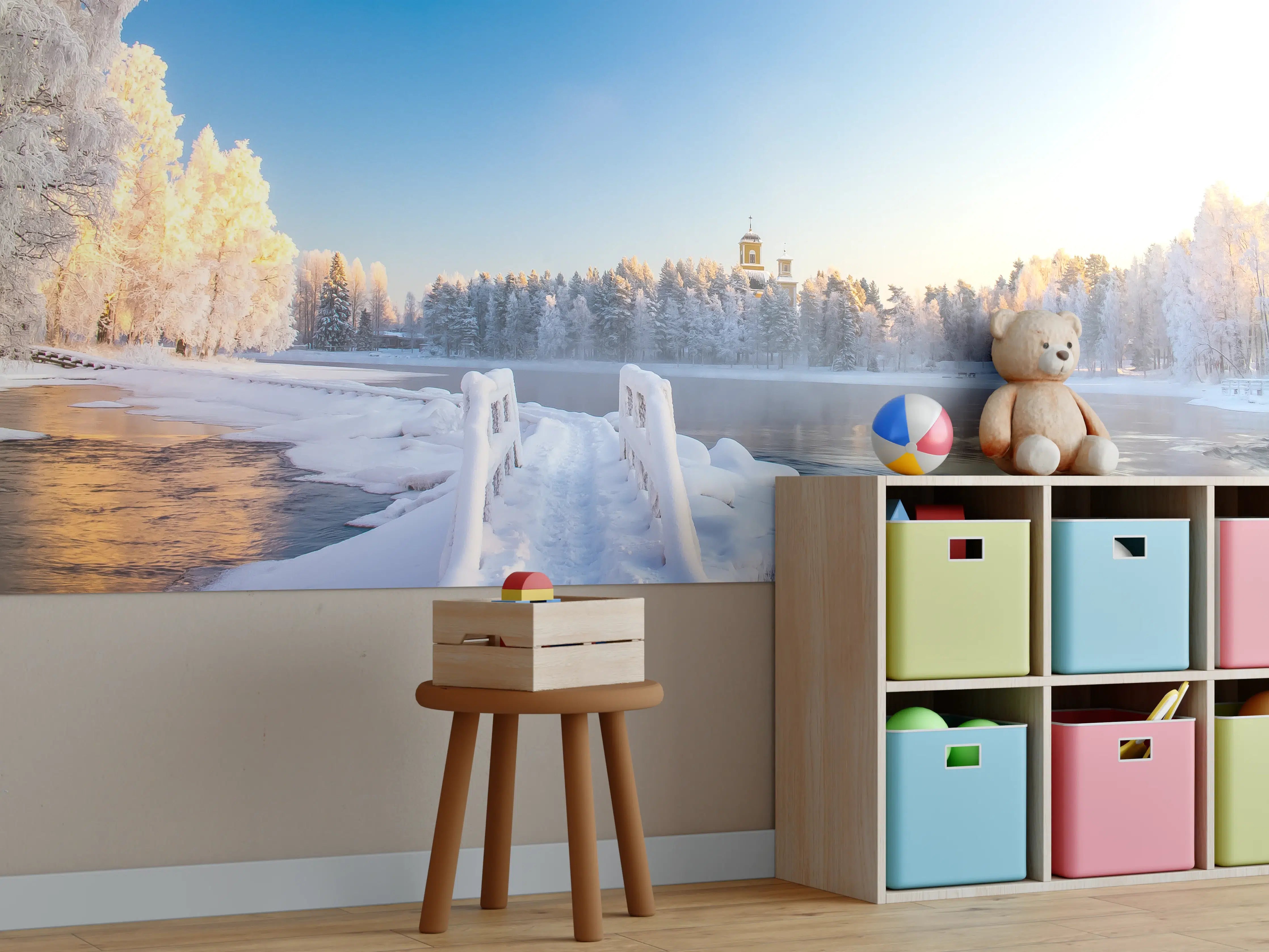 Kinderzimmer Wandgestaltung - Pajakka Winter