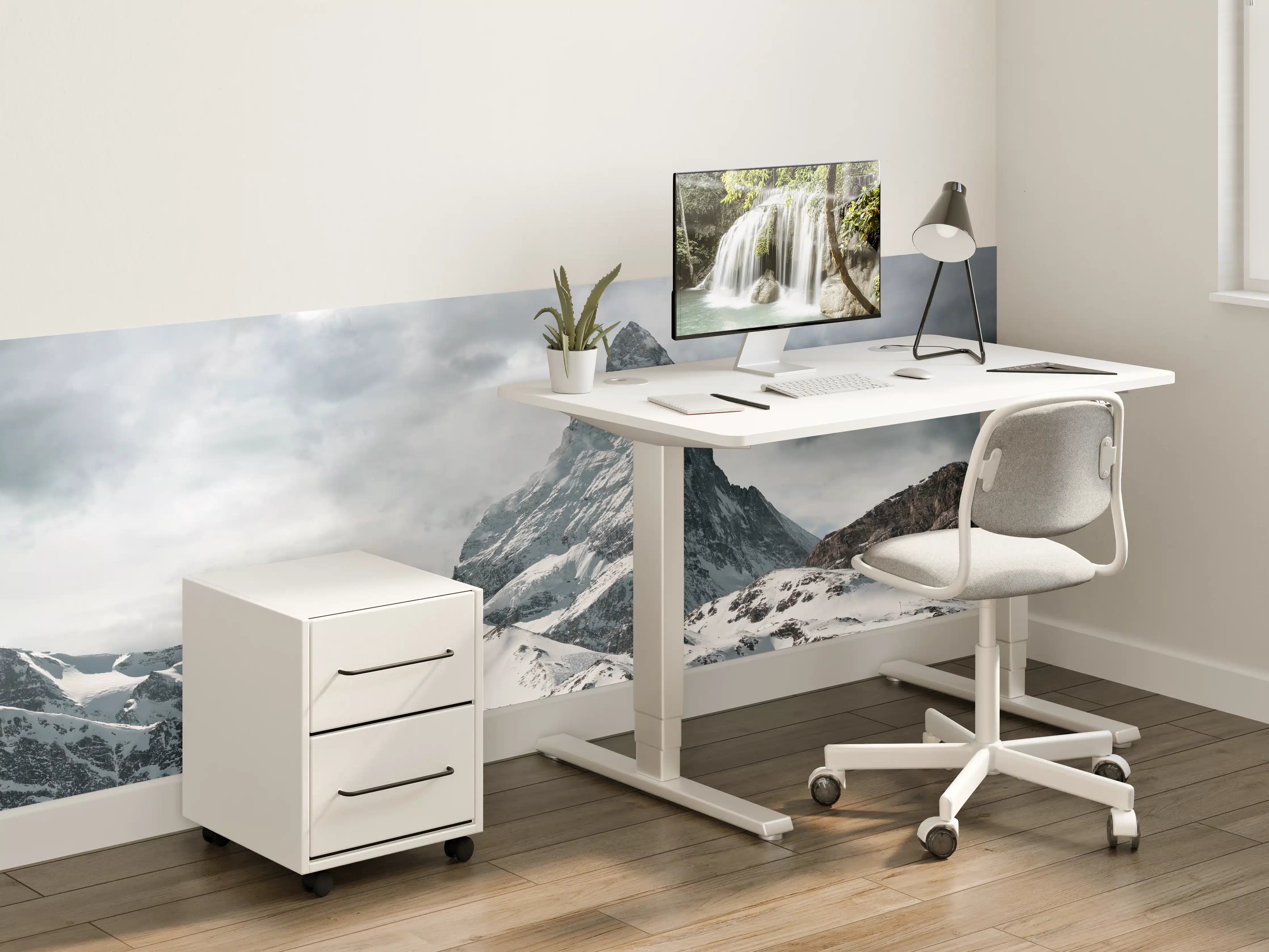 Kinderzimmer Wandgestaltung - Panorama - Majestätischer Matterhorn - Alpen