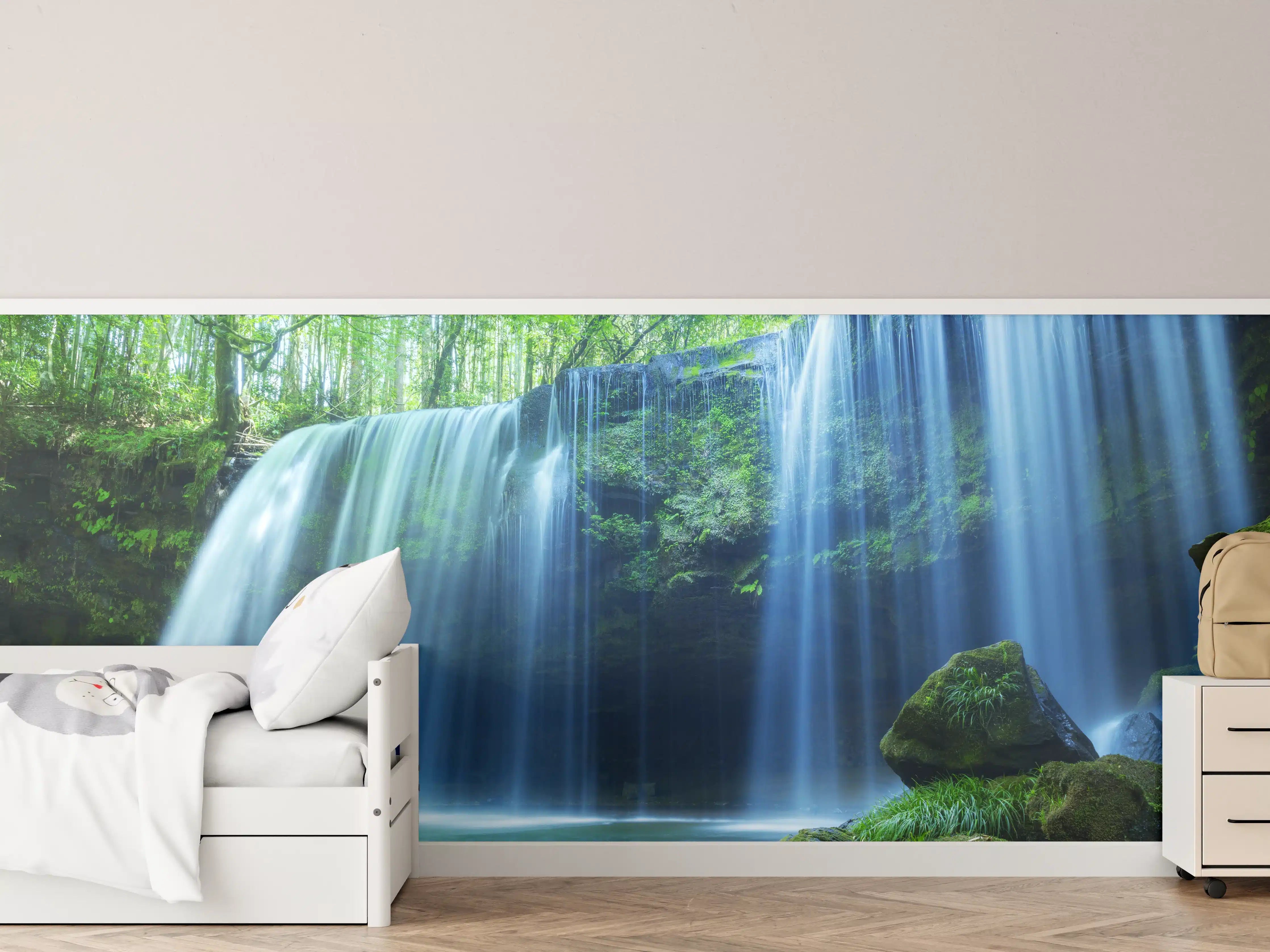 Kinderzimmer Wandgestaltung - Prächtiger Nabigataki-Wasserfall