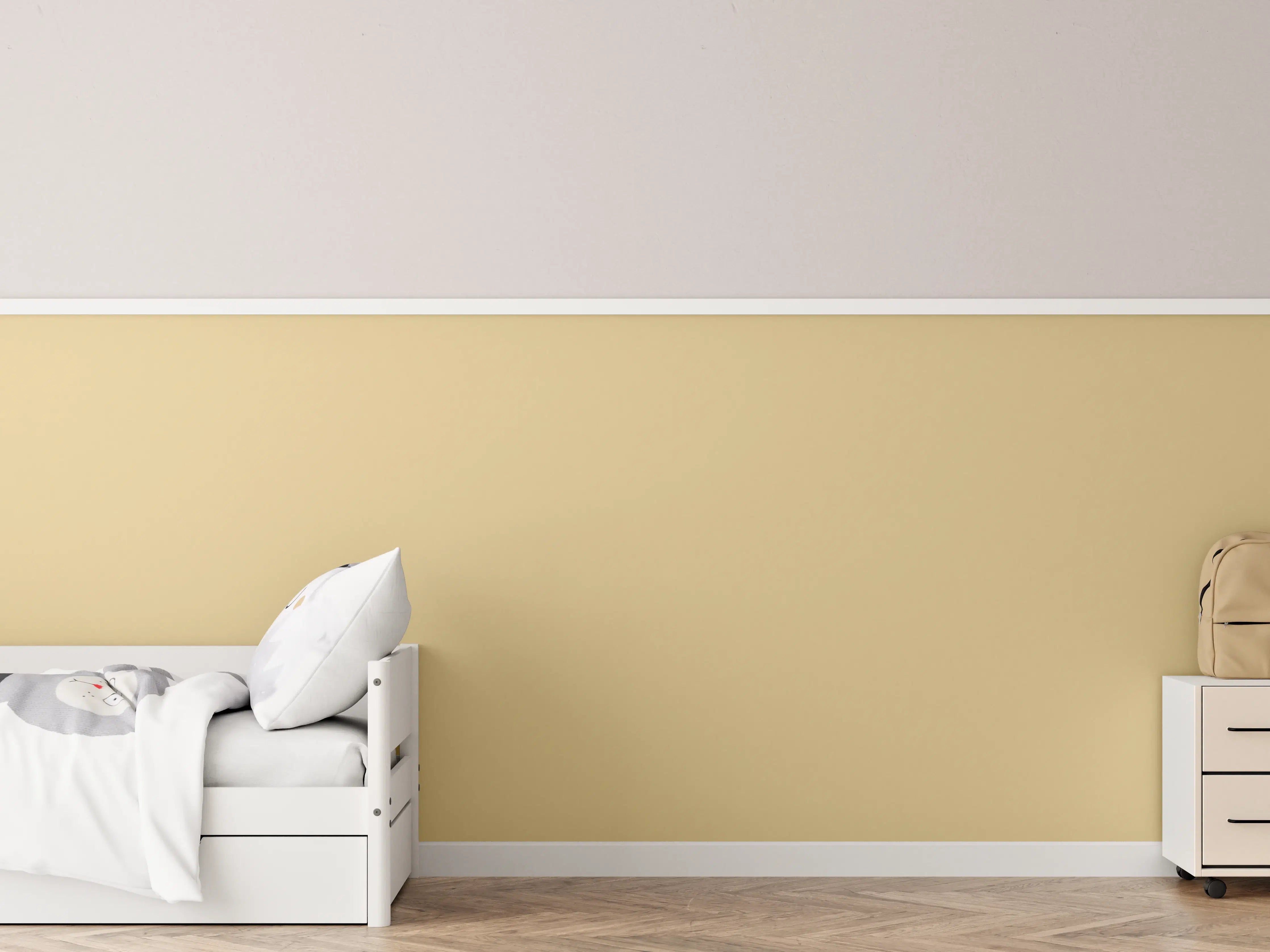 Kinderzimmer Wandgestaltung - RAL 1001 (Beige)