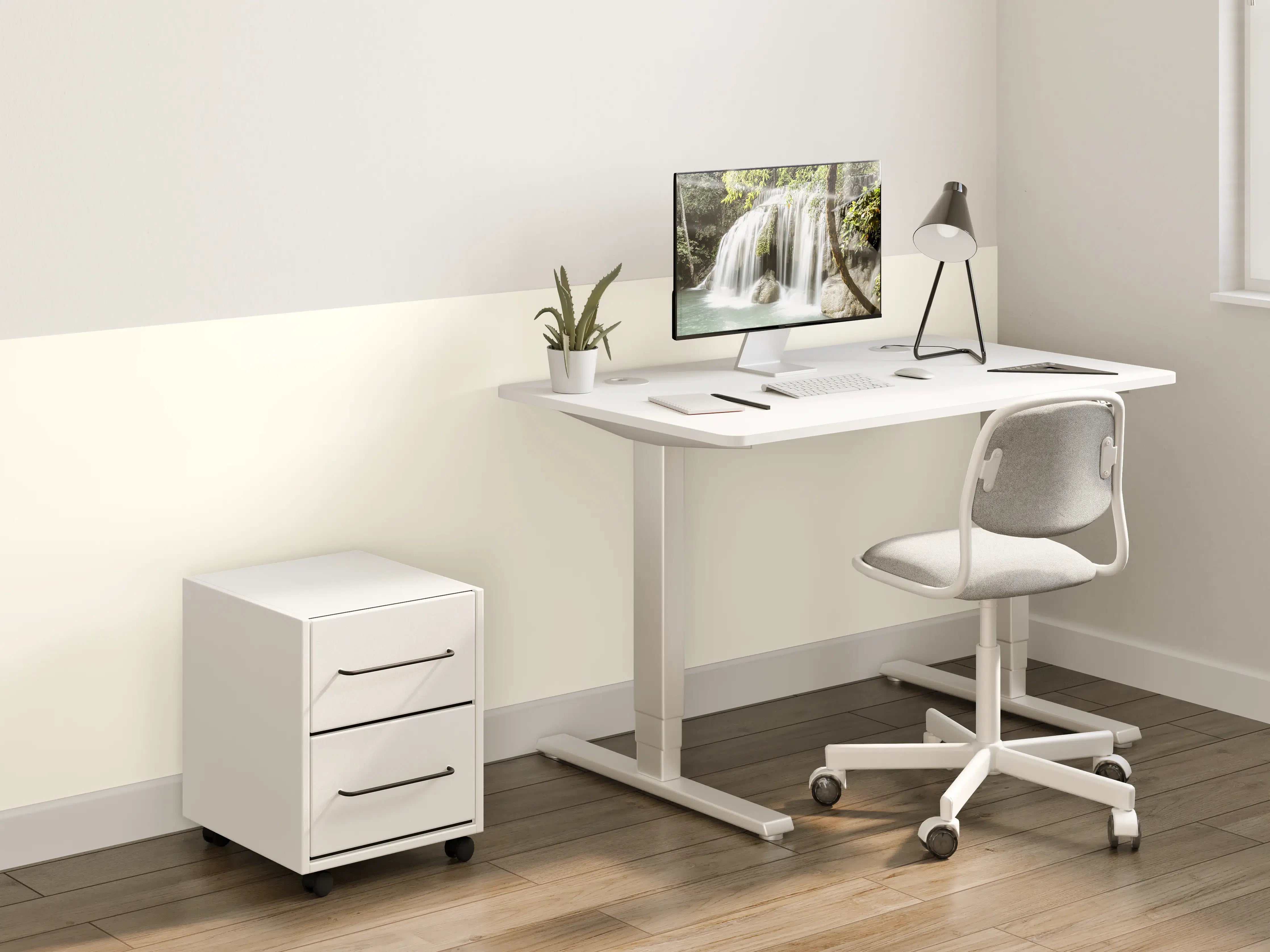 Kinderzimmer Wandgestaltung - RAL 9001 (Creme)