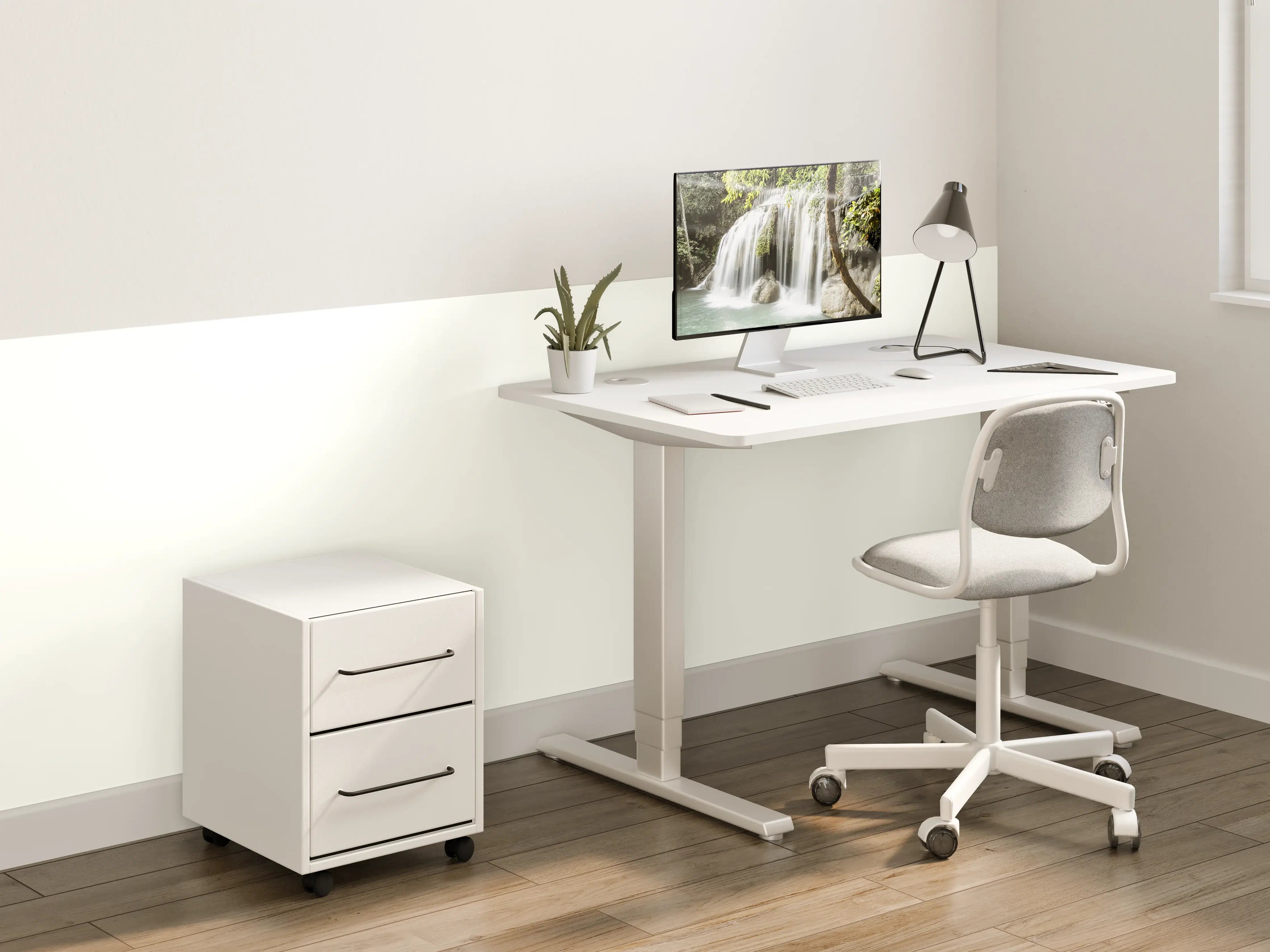 Kinderzimmer Wandgestaltung - RAL 9010 (Reinweiß)