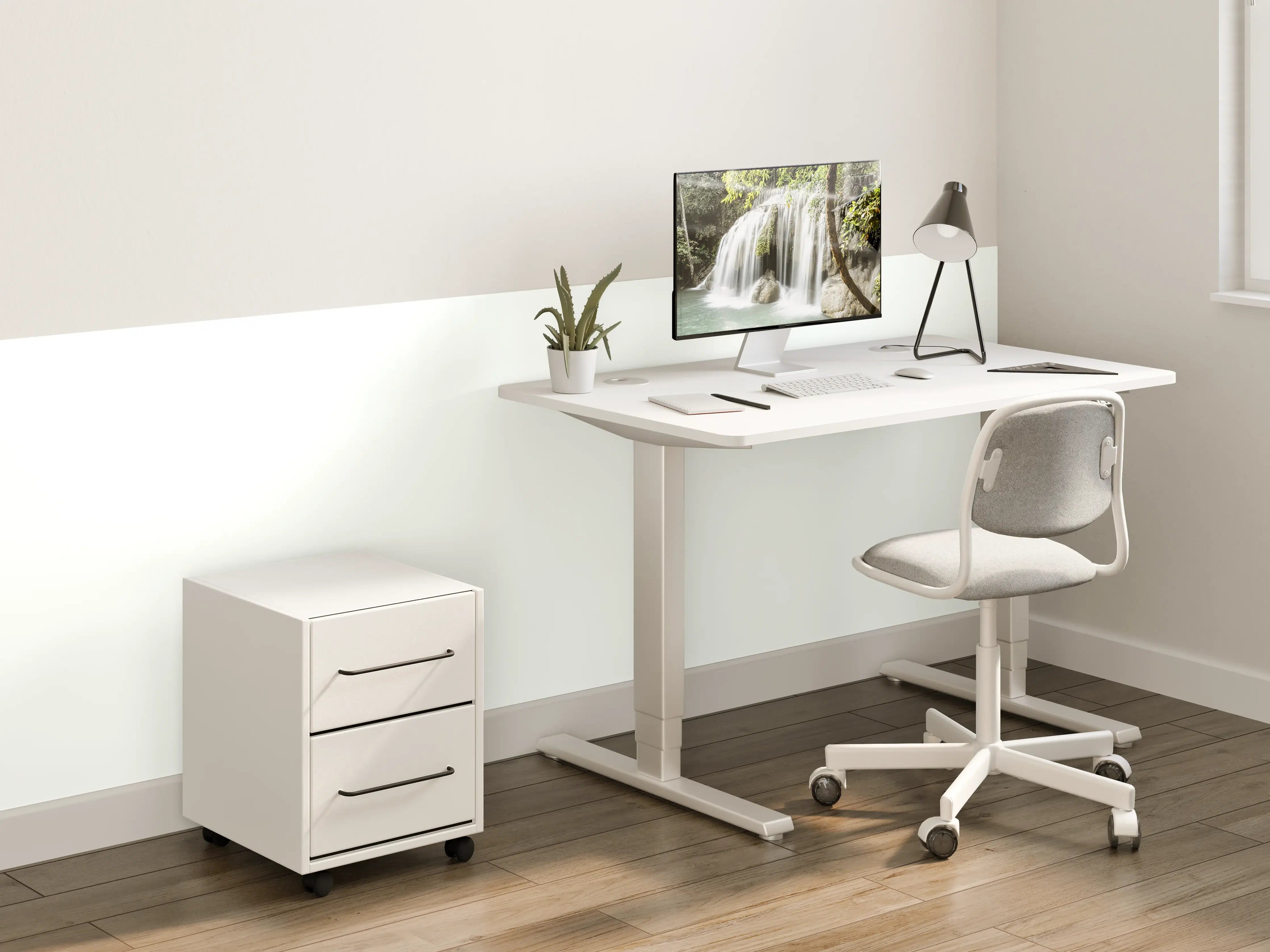 Kinderzimmer Wandgestaltung - RAL 9016 (Verkehrsweiß)