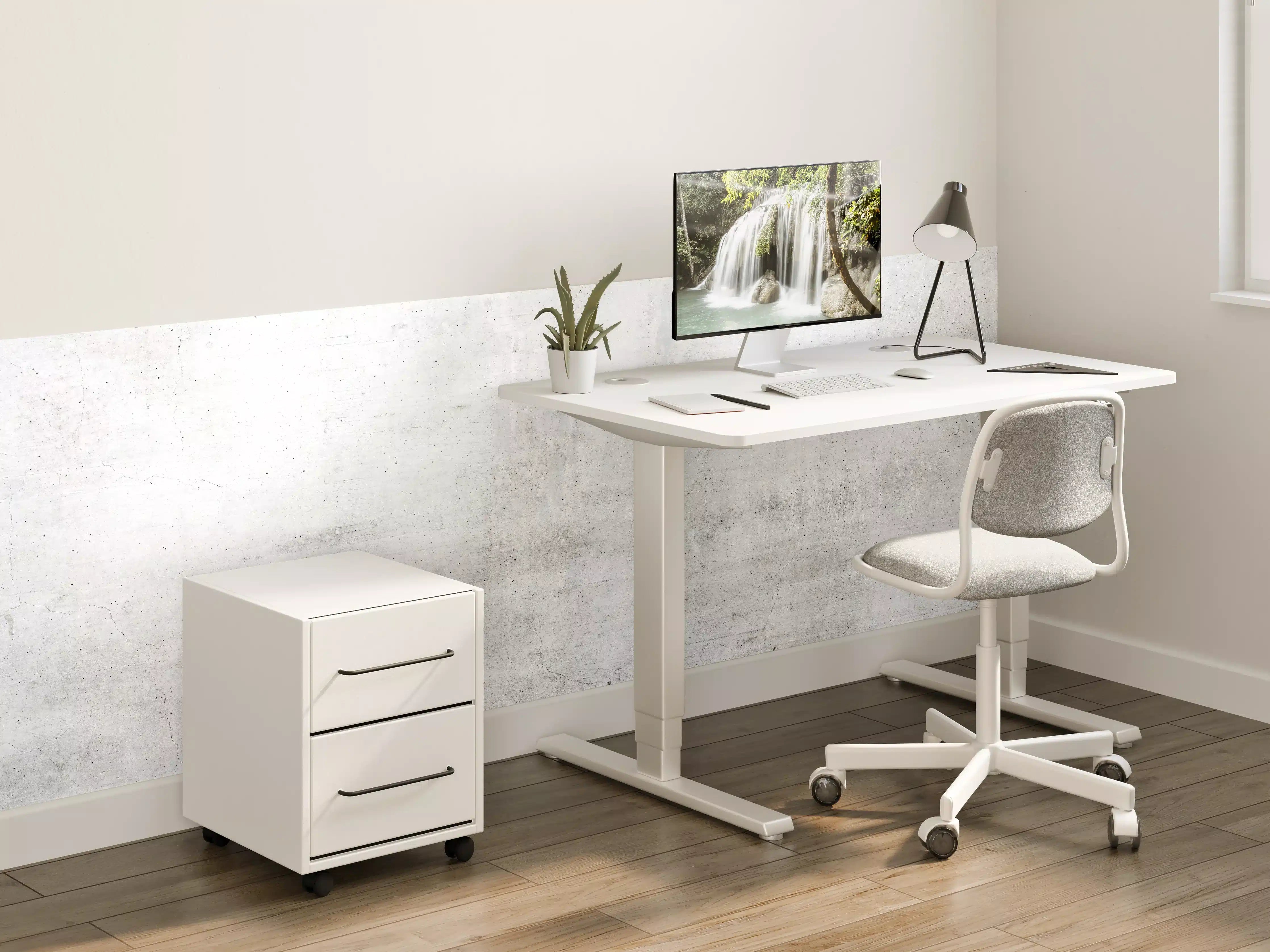 Kinderzimmer Wandgestaltung - Rauer weißer Beton