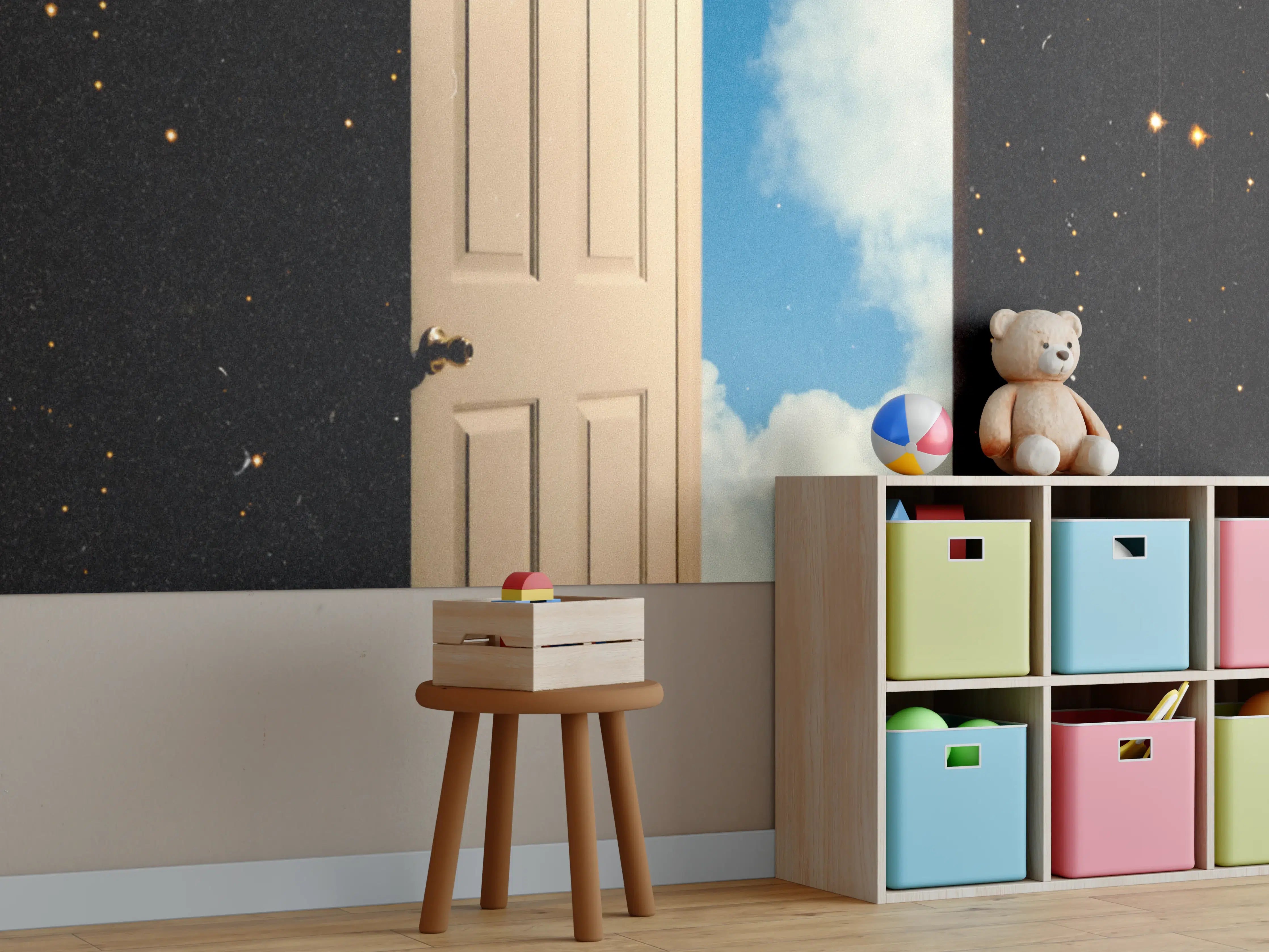 Kinderzimmer Wandgestaltung - Raumreisen - Türportal