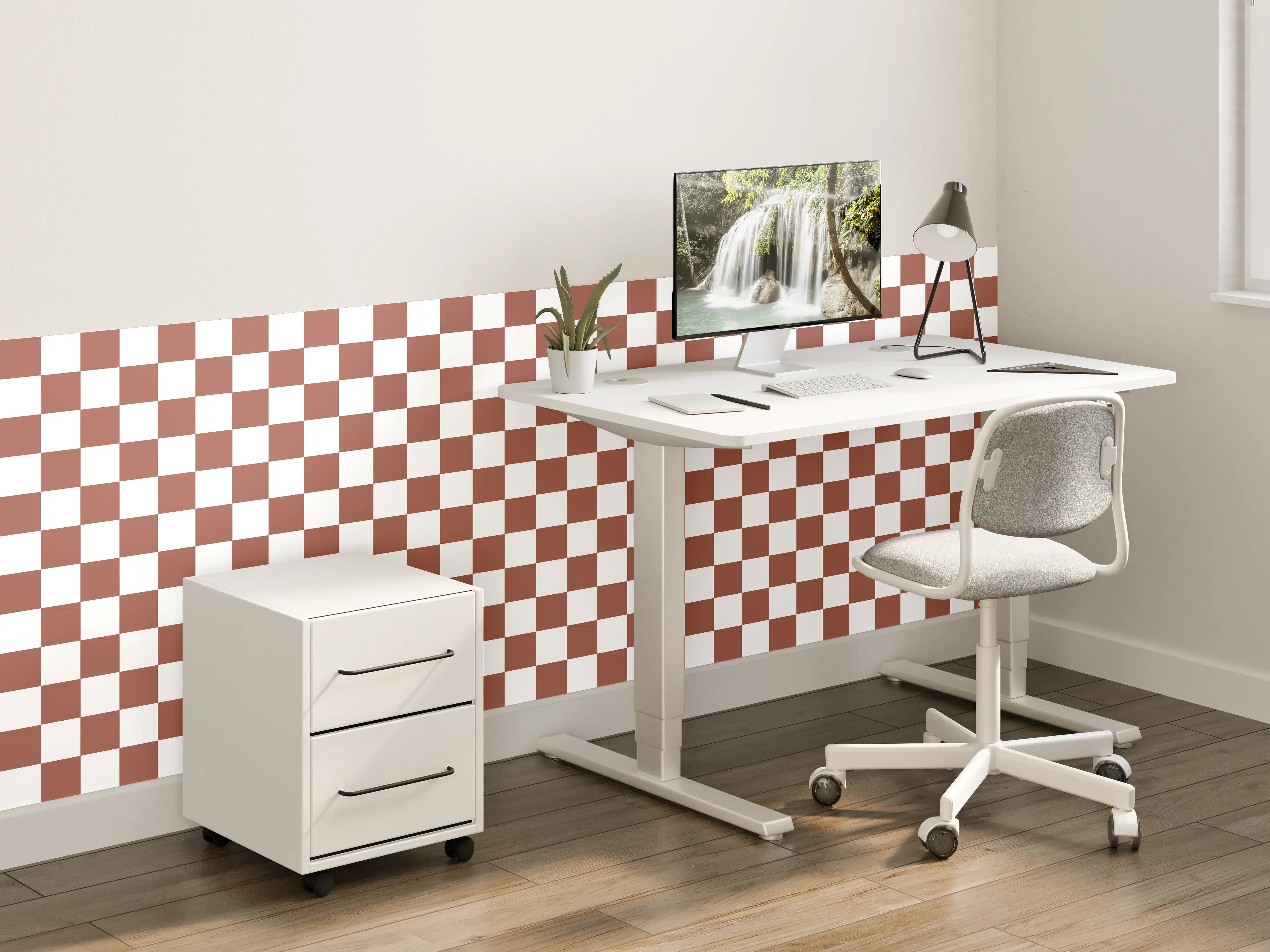 Kinderzimmer Wandgestaltung - Retro-Ruggine-Design