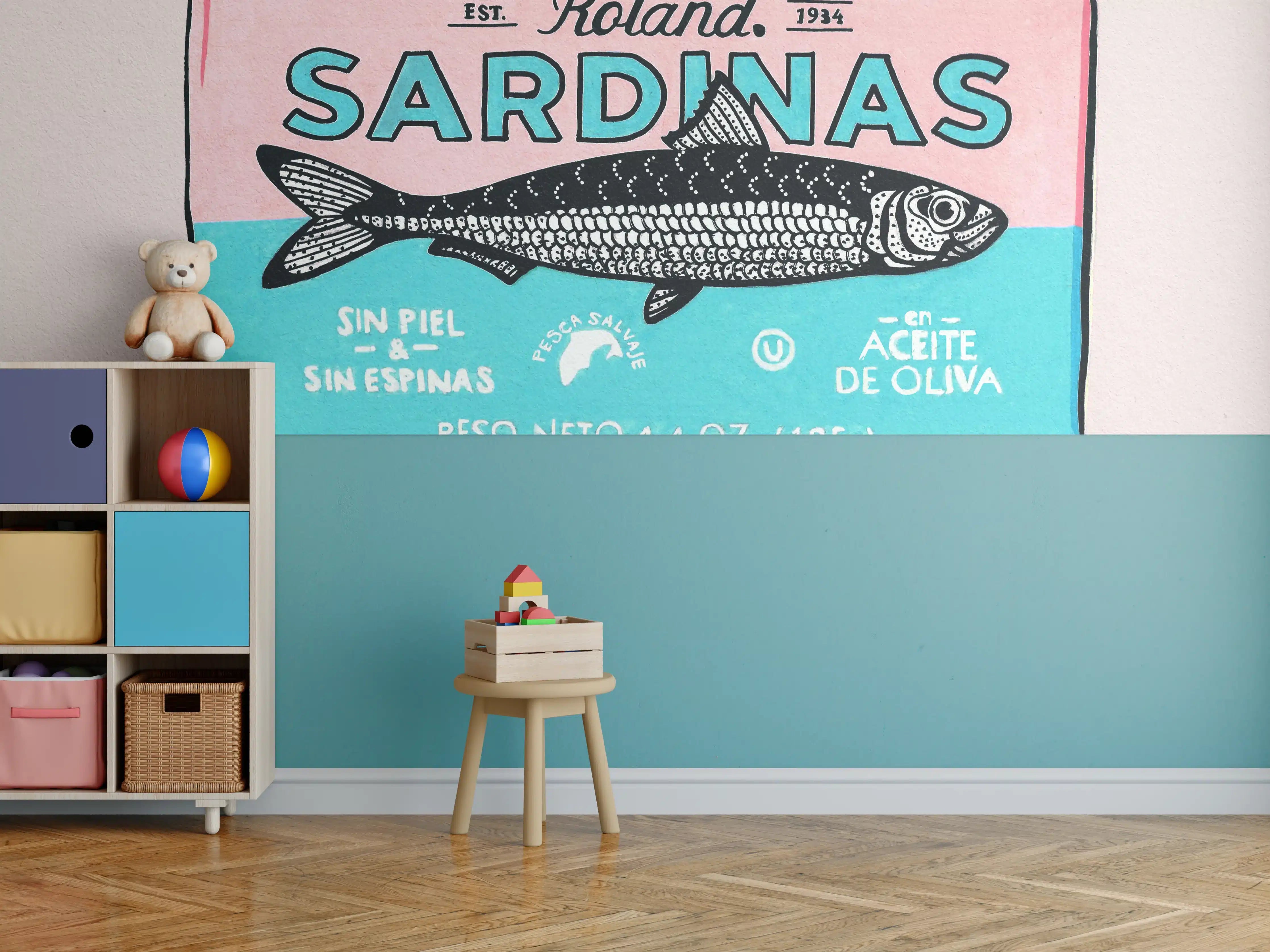 Kinderzimmer Wandgestaltung - Roland Sardinas