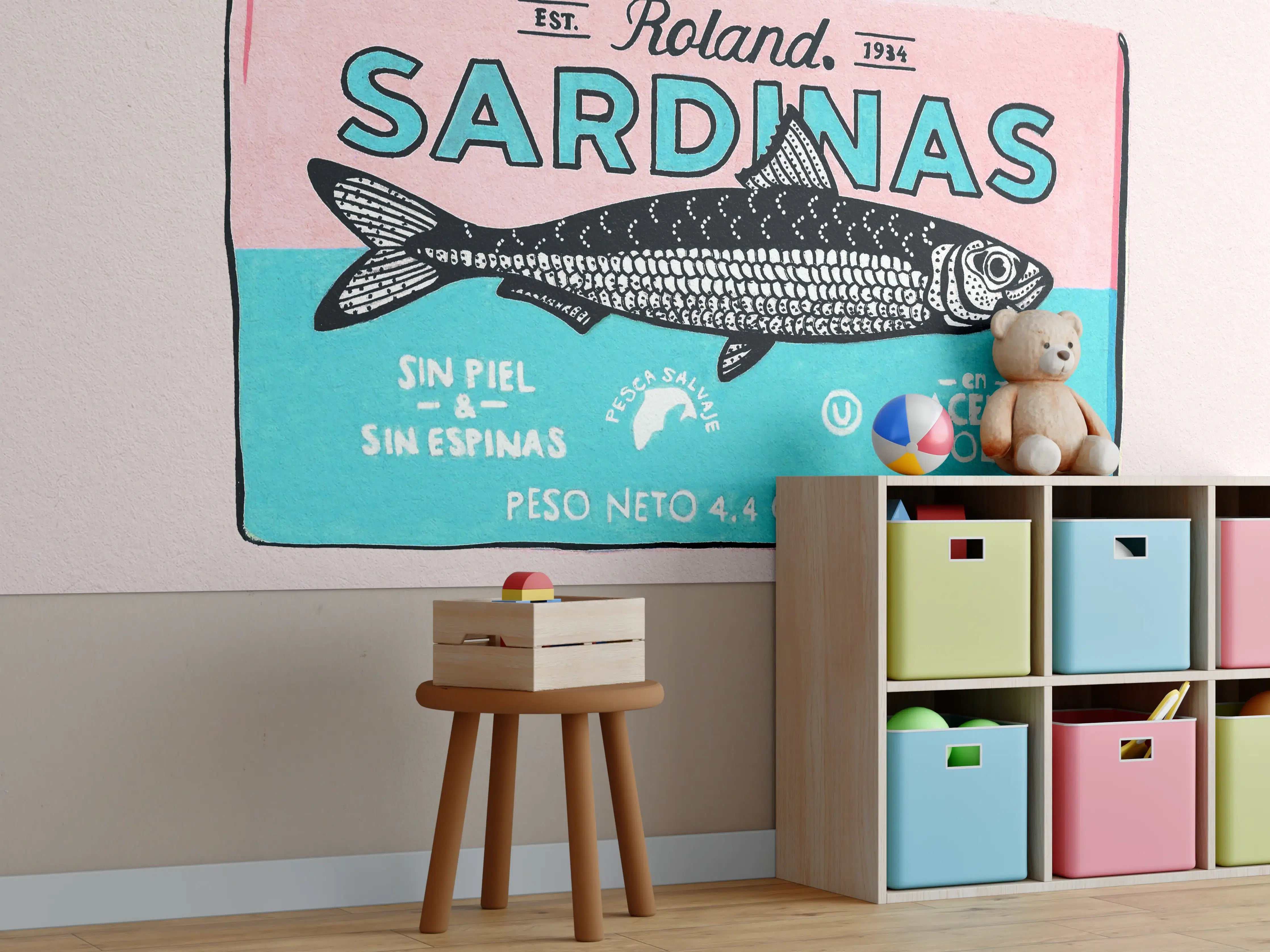 Kinderzimmer Wandgestaltung - Roland Sardinas