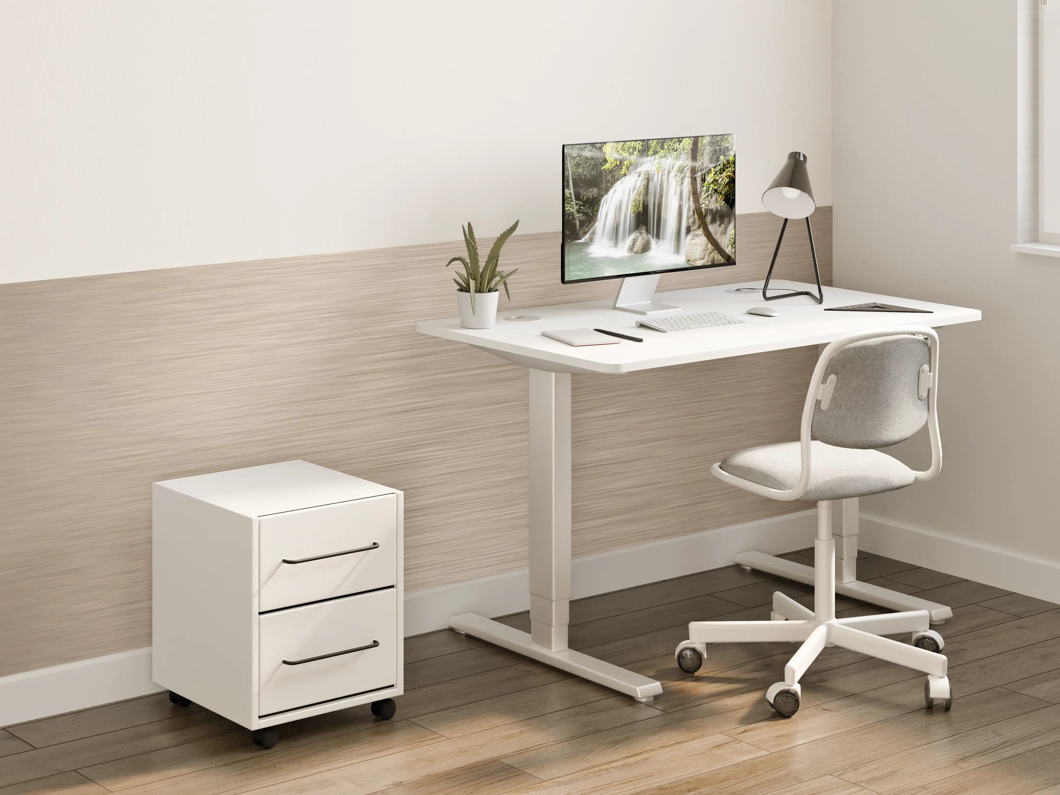 Kinderzimmer Wandgestaltung - Rose - ALU Prime - Metall Gebürstet