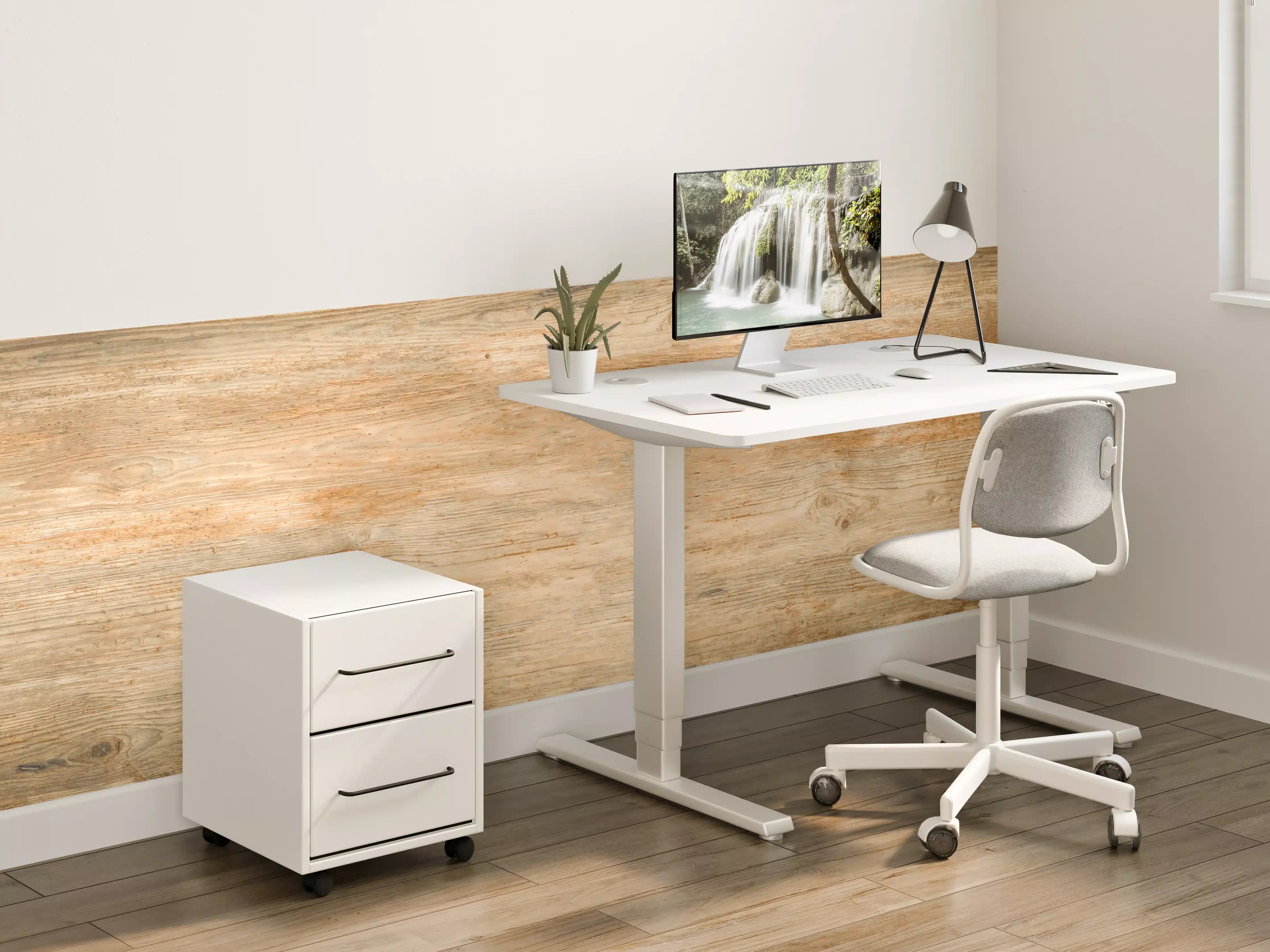 Kinderzimmer Wandgestaltung - Rustikale Holztextur Panorama