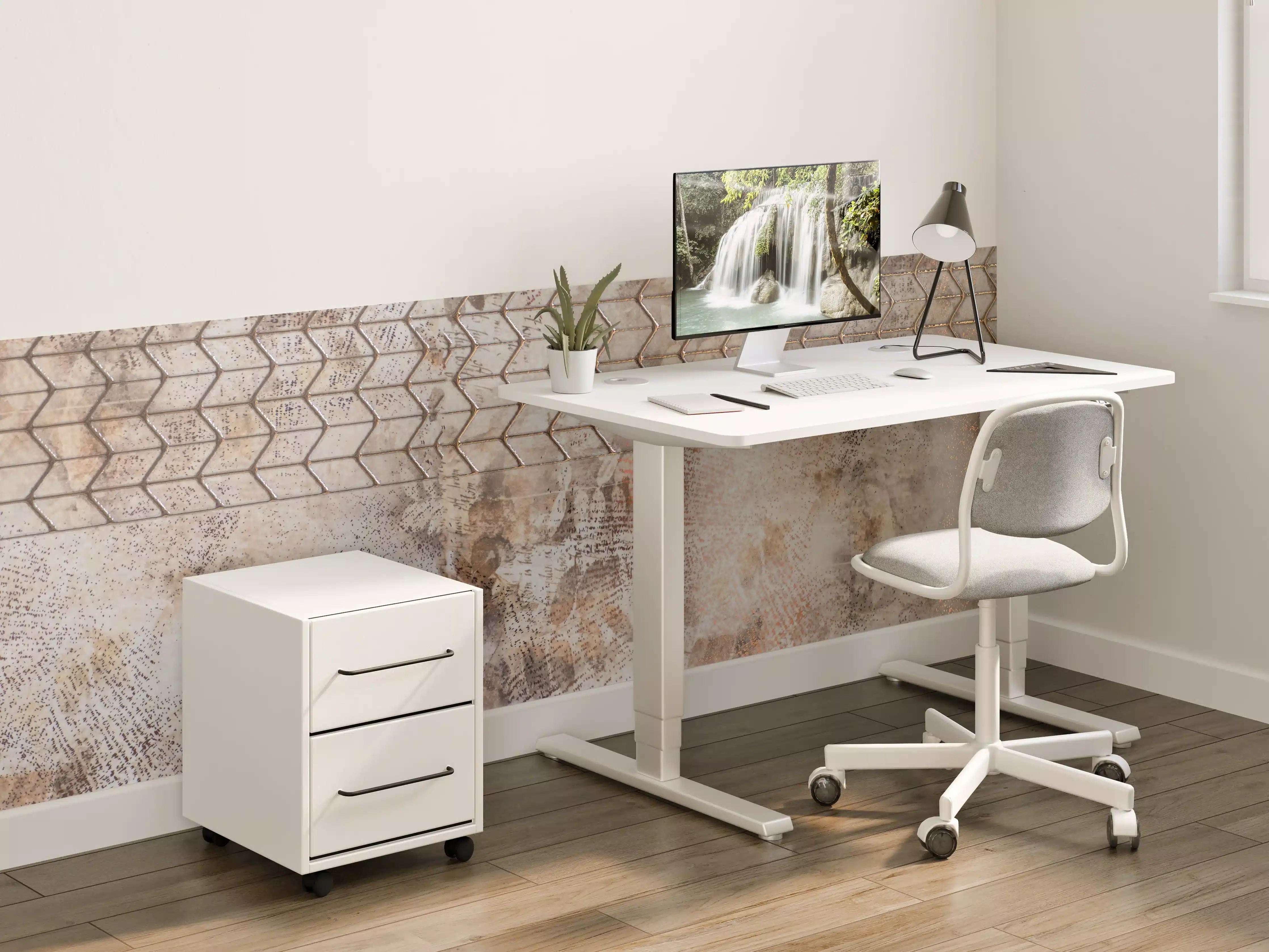 Kinderzimmer Wandgestaltung - Rustikale Metall- und Steinstruktur