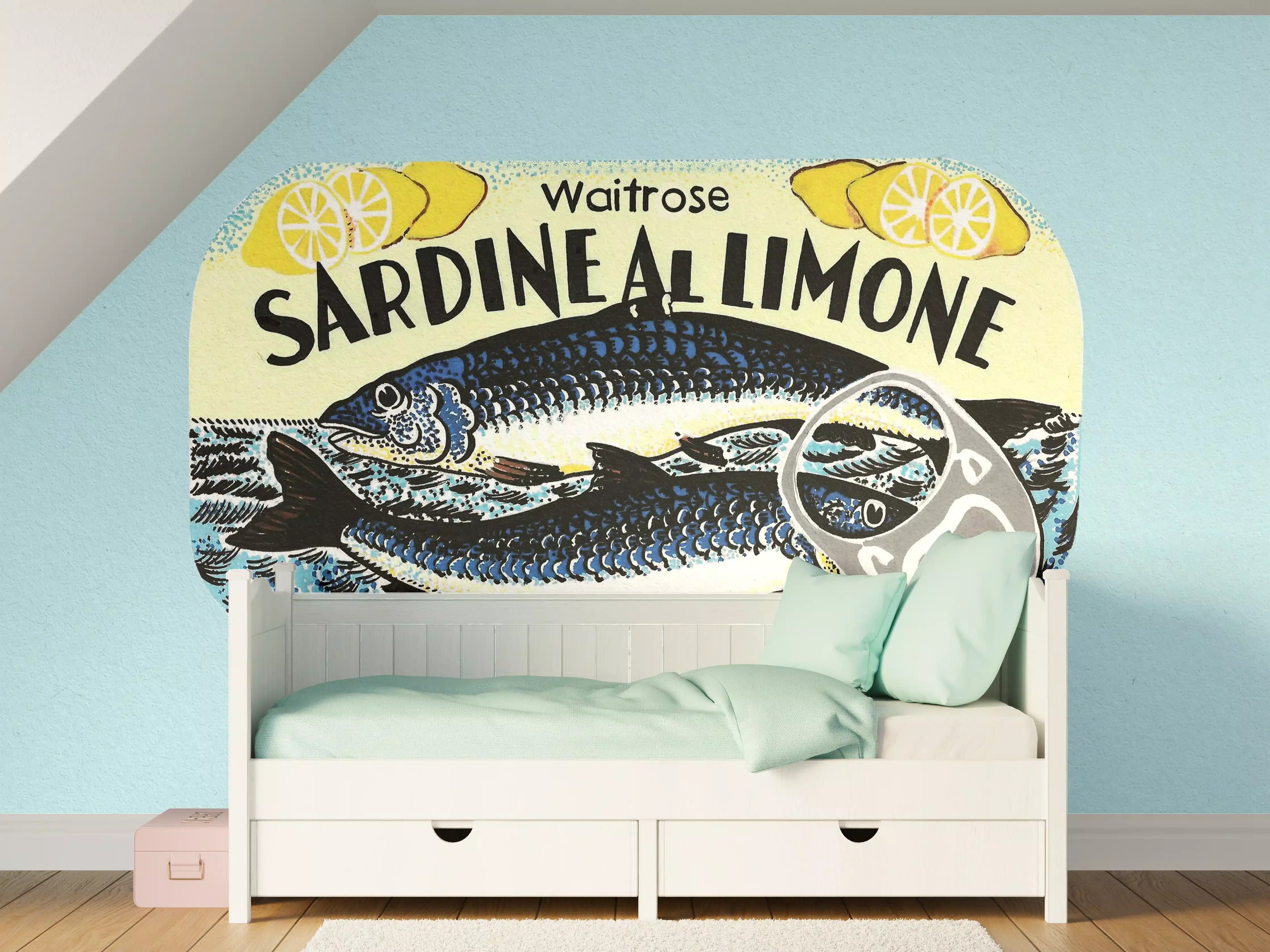 Kinderzimmer Wandgestaltung - Sardine Al Limone