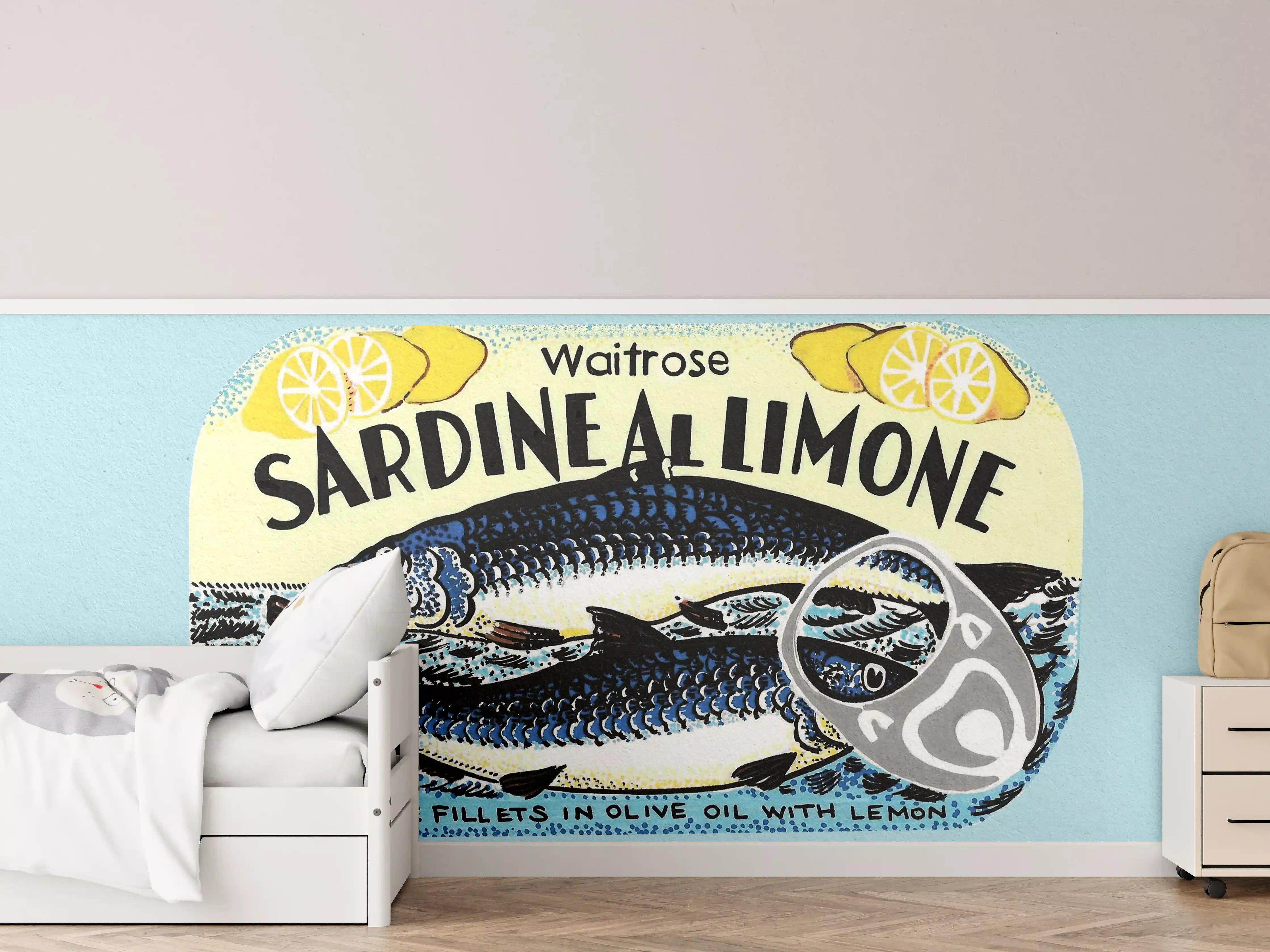 Kinderzimmer Wandgestaltung - Sardine Al Limone