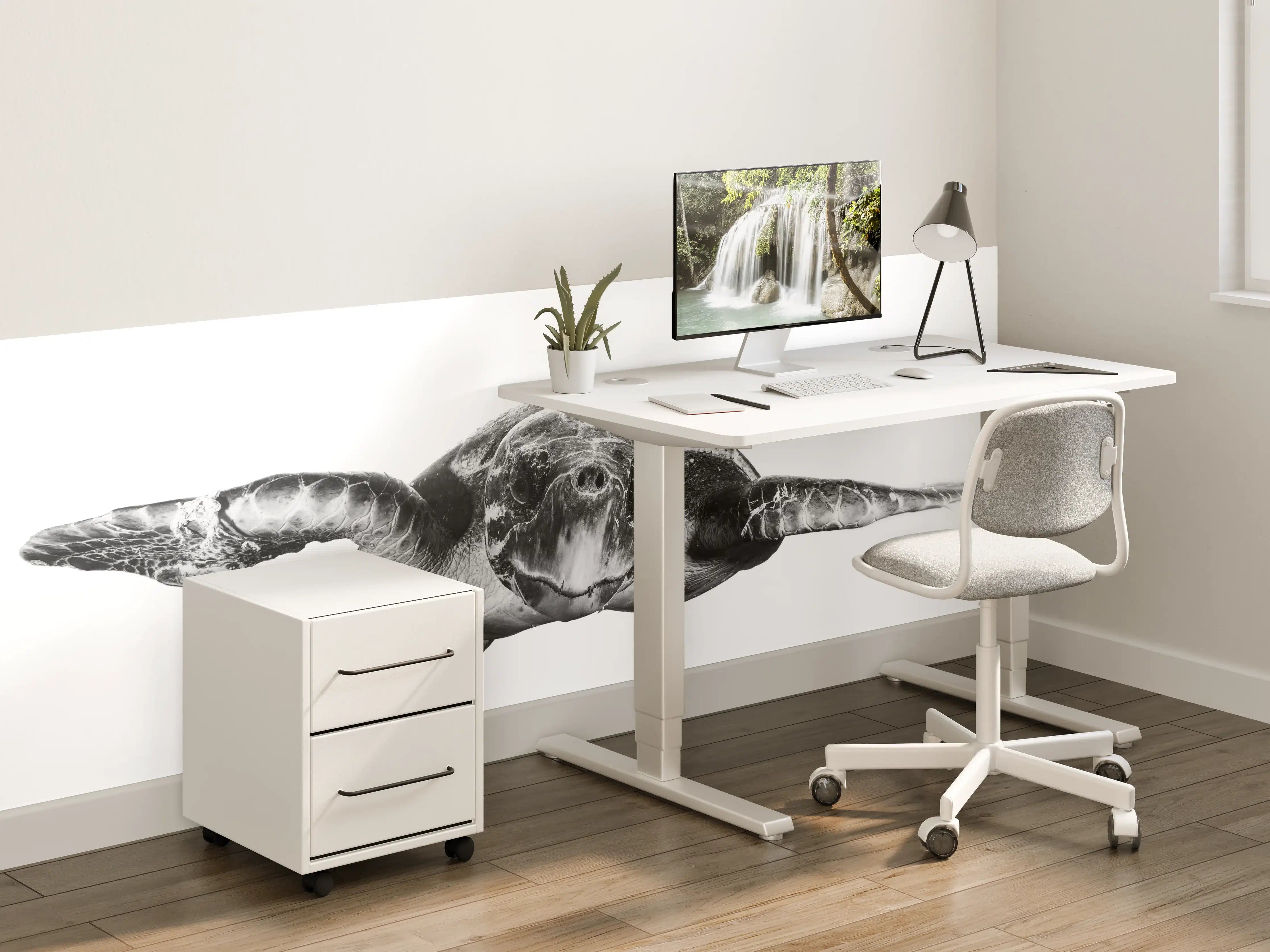 Kinderzimmer Wandgestaltung - Schildkröte