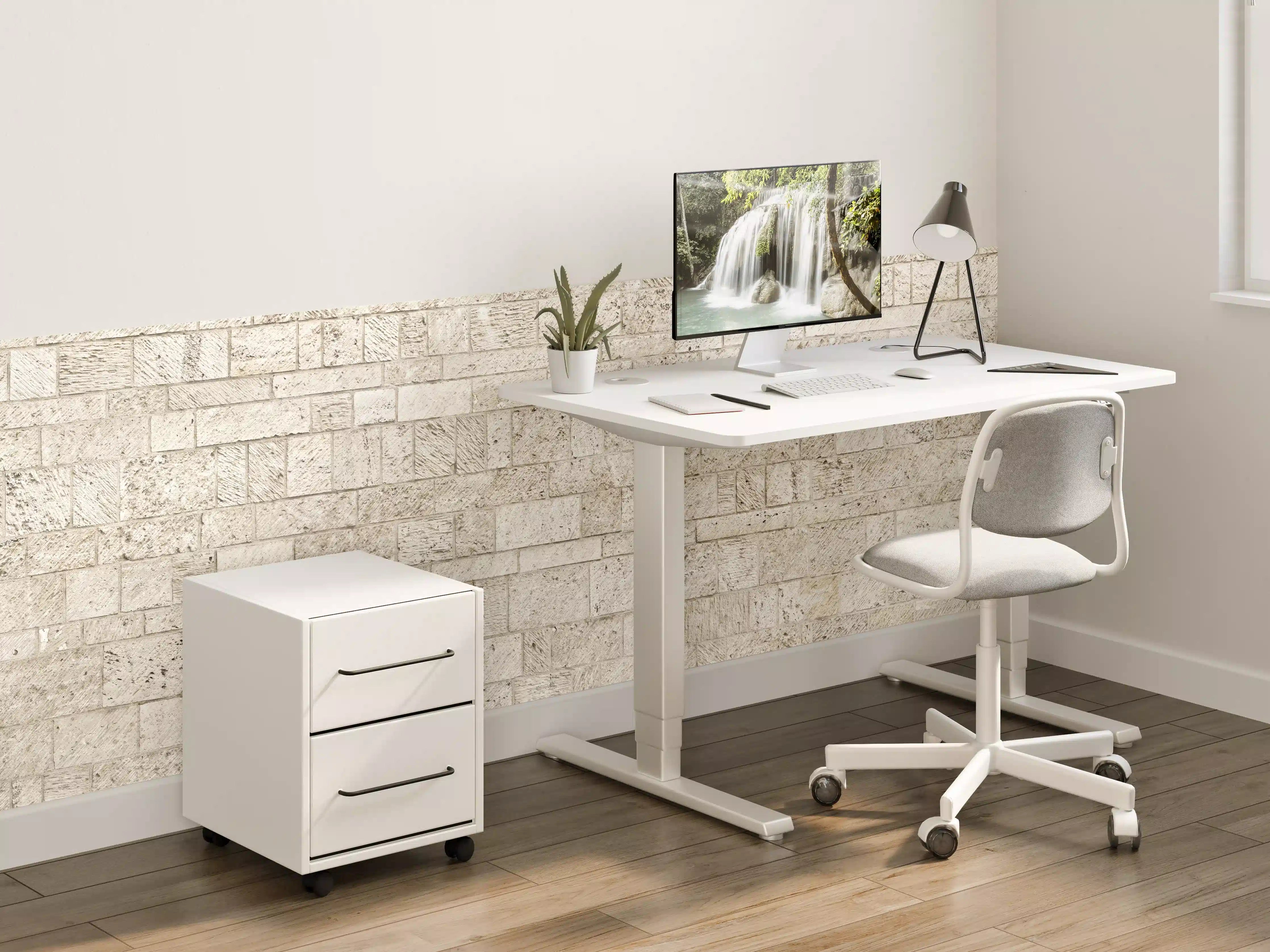 Kinderzimmer Wandgestaltung - Schöne Steinfassade im Panoramaformat