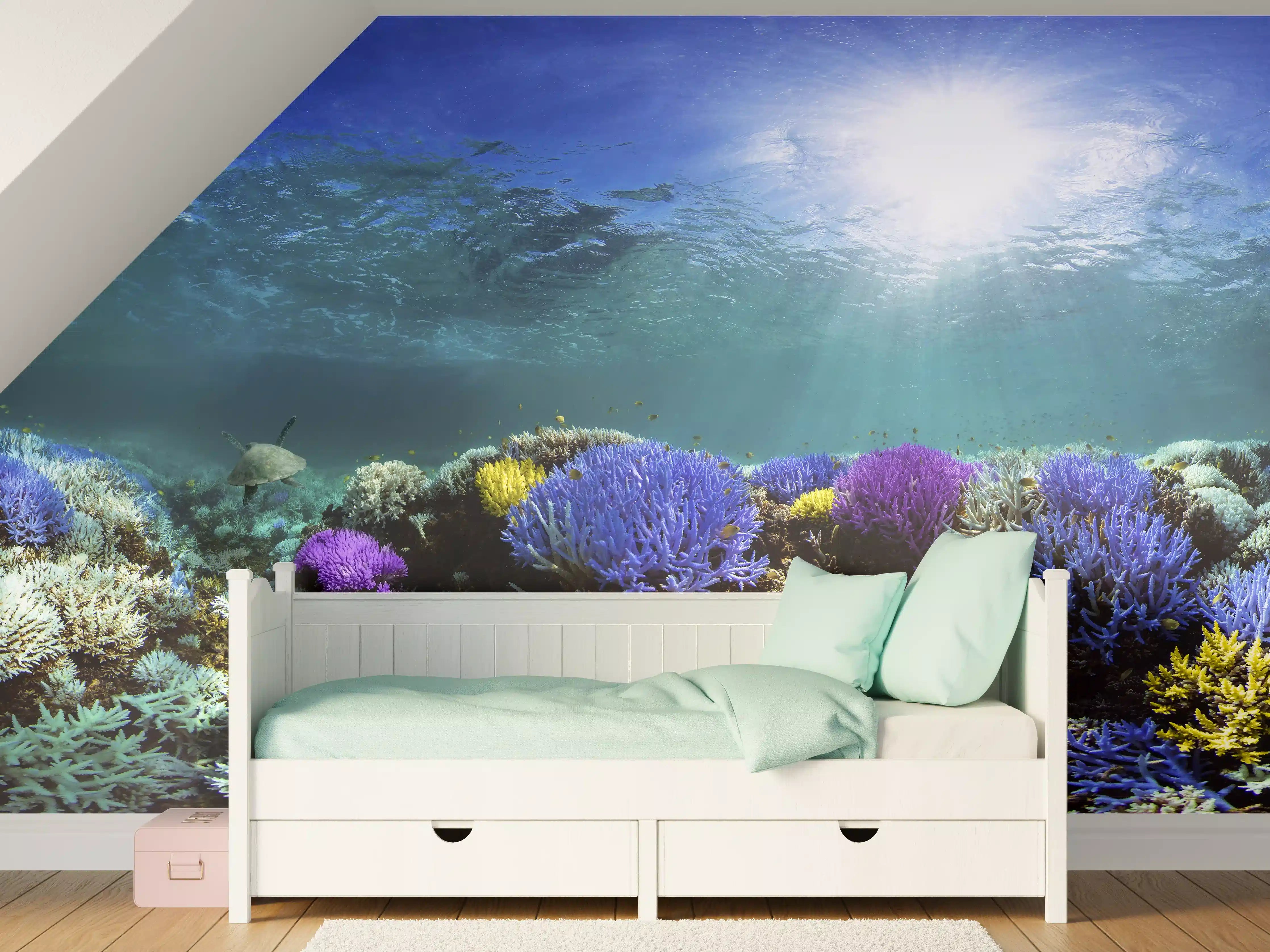 Kinderzimmer Wandgestaltung - Schönes Korallenriff