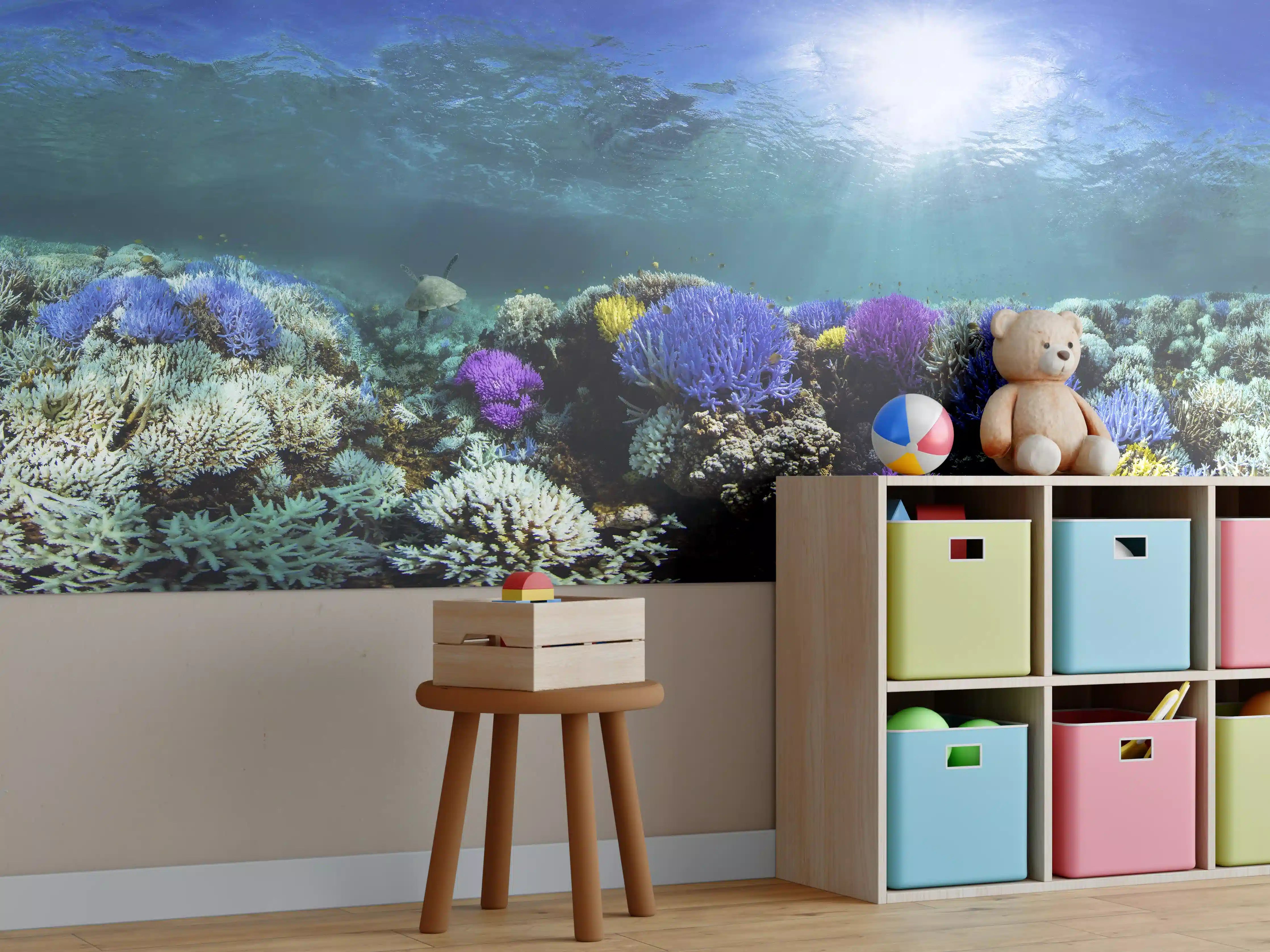 Kinderzimmer Wandgestaltung - Schönes Korallenriff