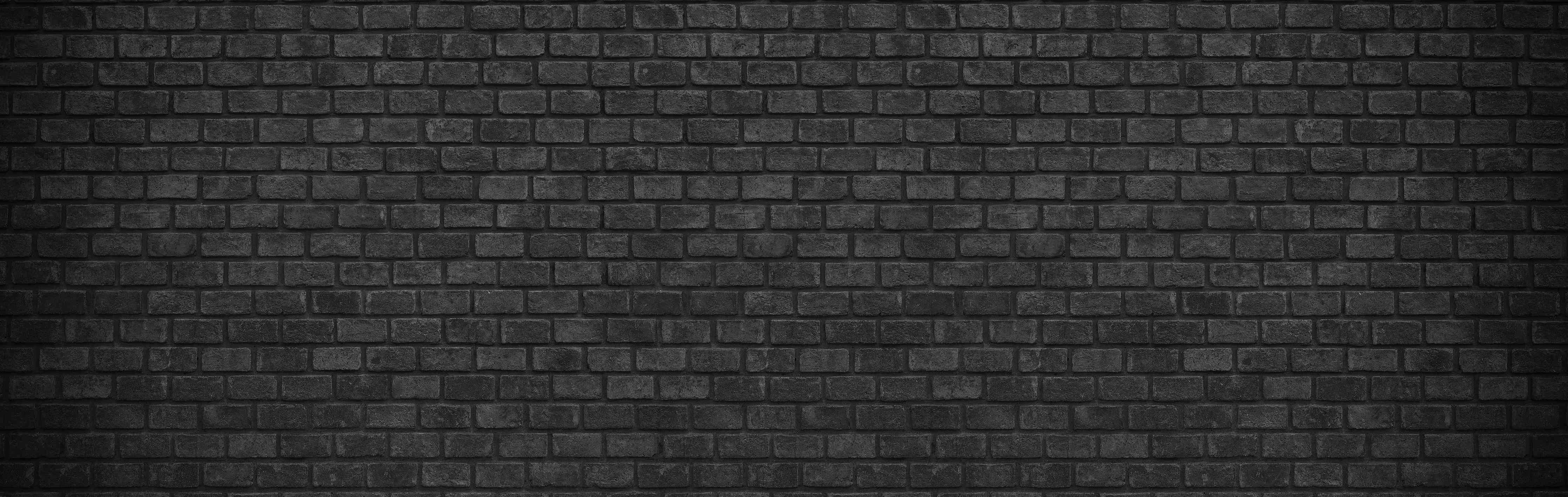 Kinderzimmer Wandgestaltung-Schwarz graue Ziegelwand